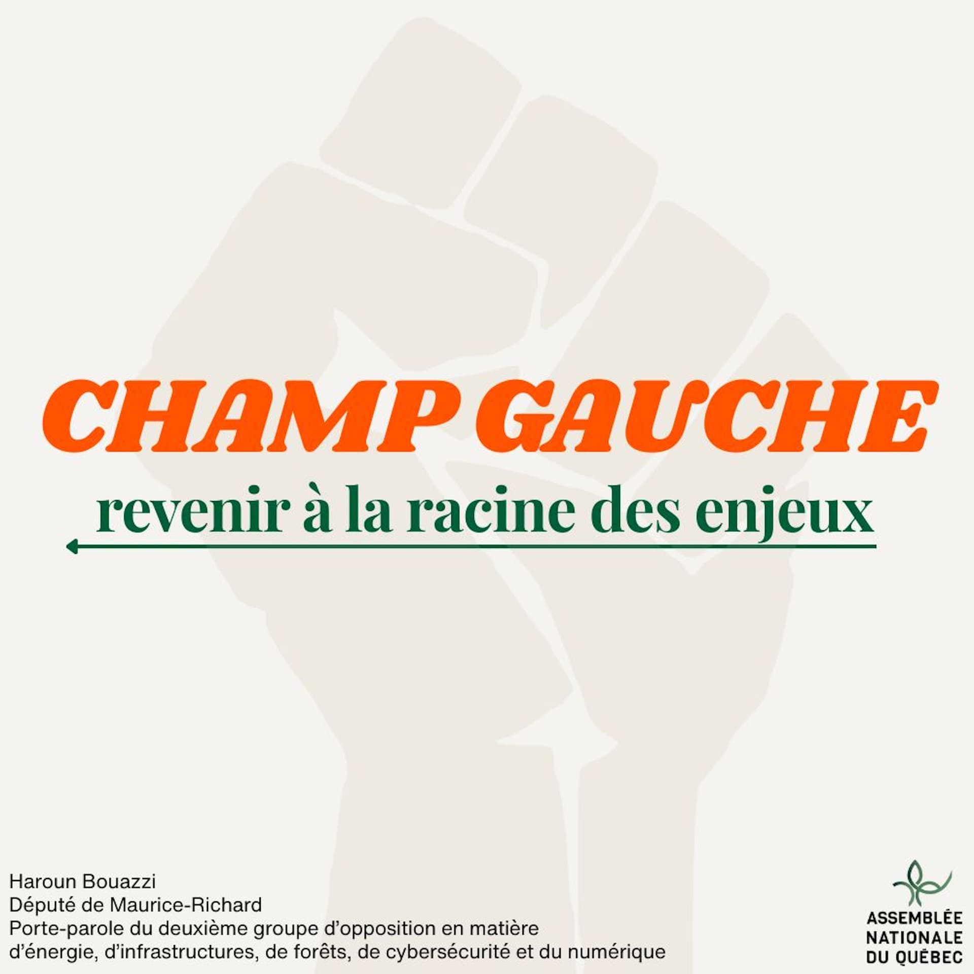 Champ gauche - Podcasts
