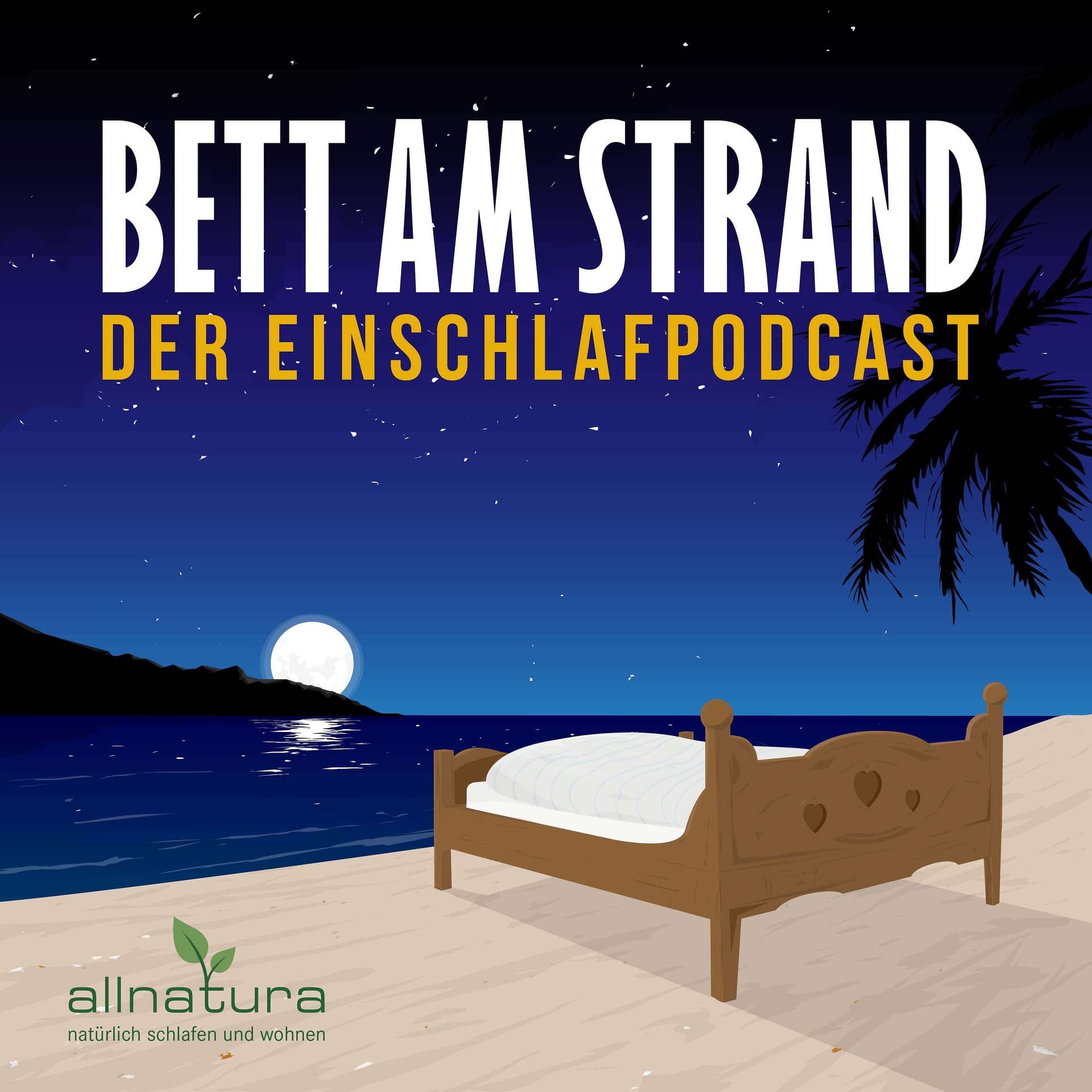 Bett am Strand | Einschlafen zu Reisegeschichten - Podcasts