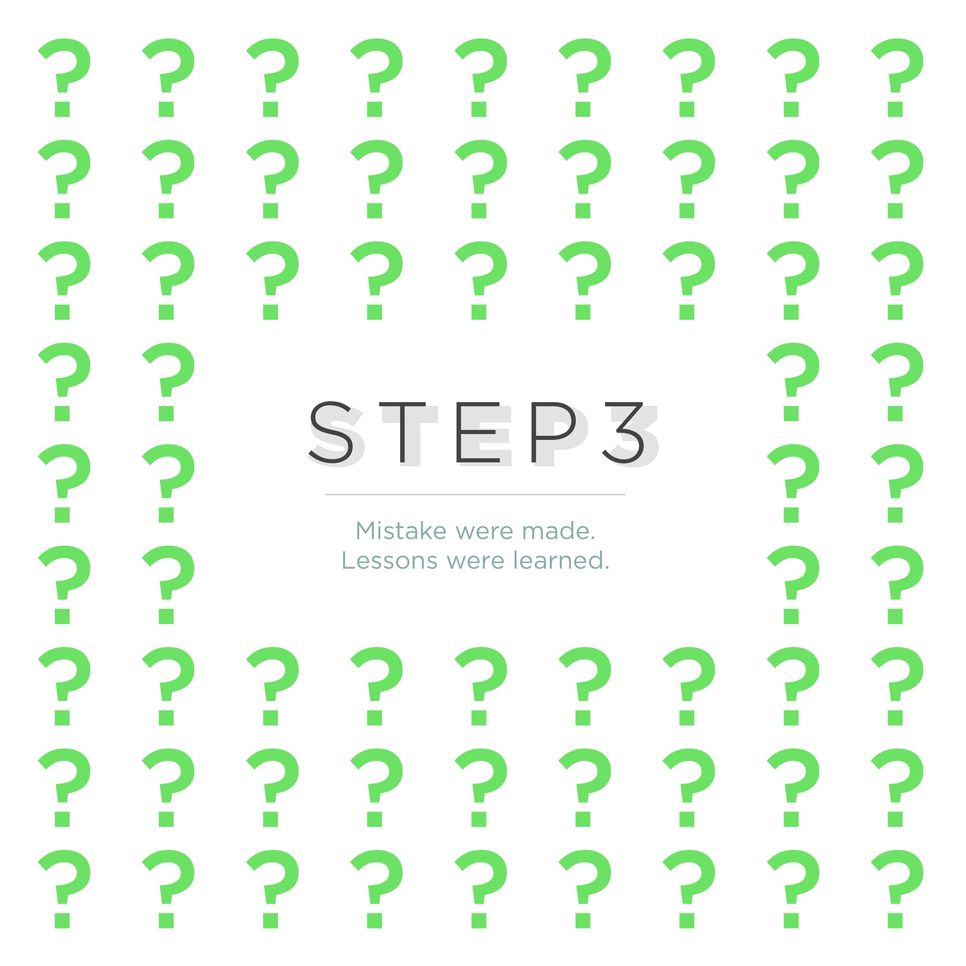 Step 3: Lessons learned in business, professionalism, and life. - Podcasts