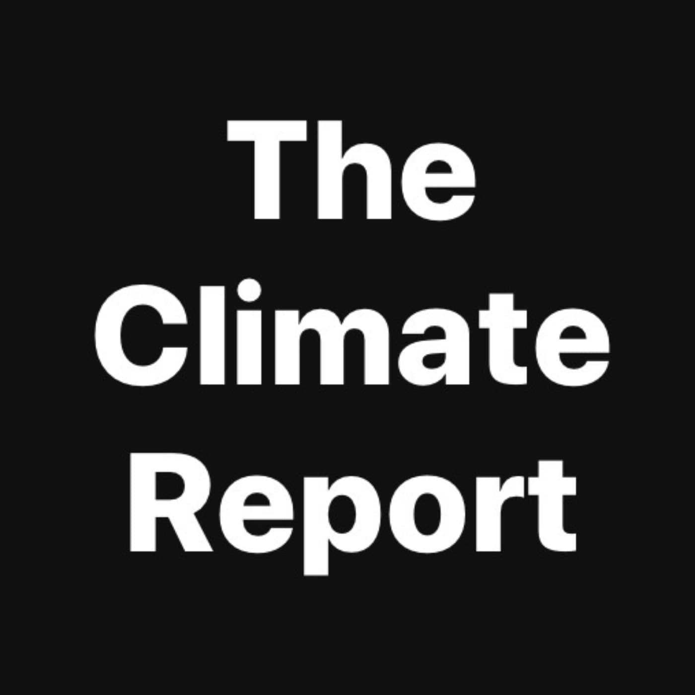 The Climate Report - Podcasts