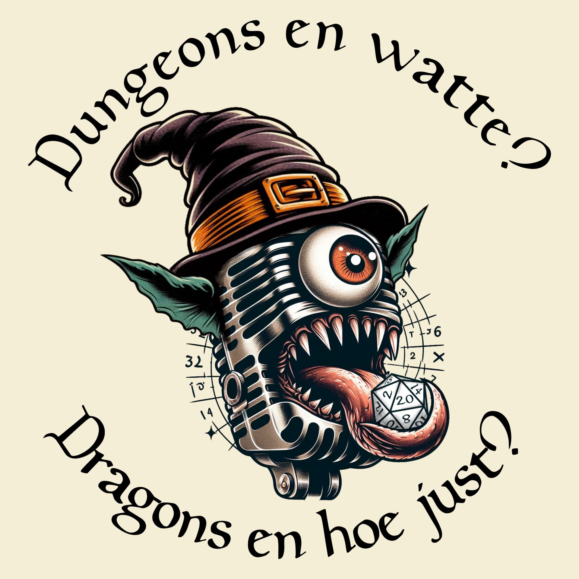 Dungeons en watte? Dragons en hoe just? - Podcasts