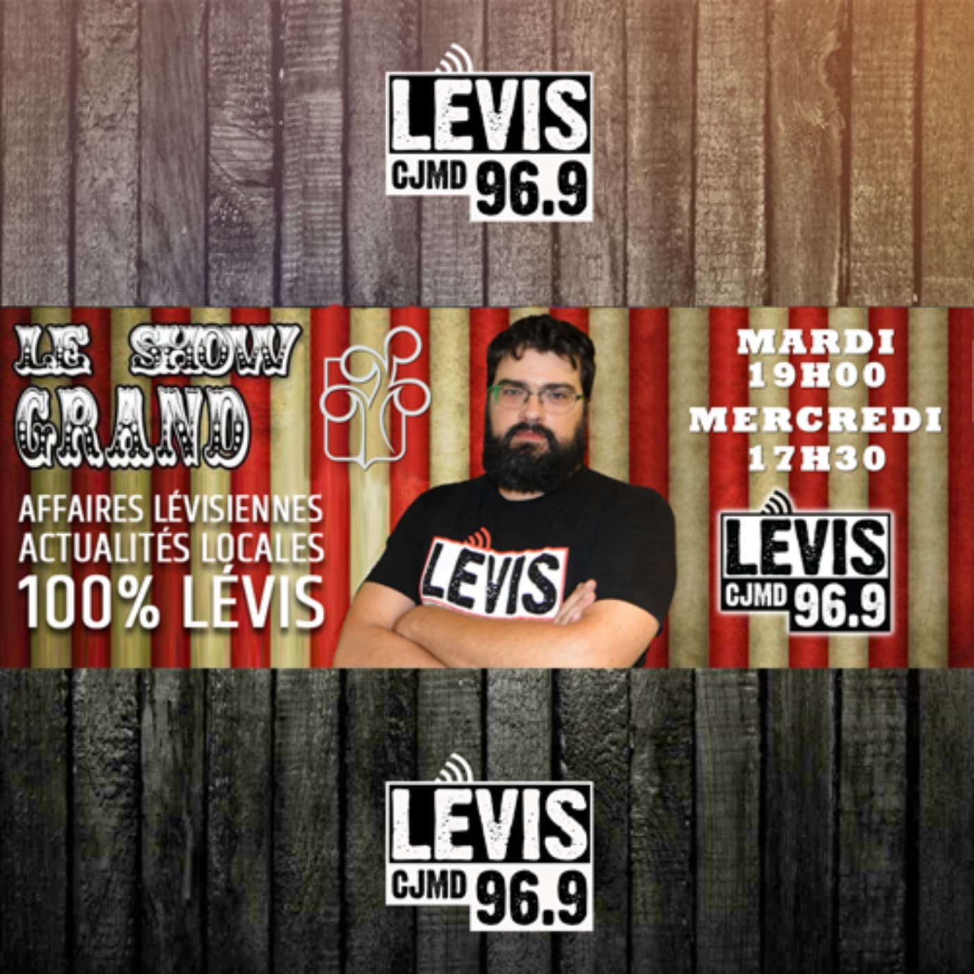 LE GRAND SHOW | CJMD 96,9 FM LÉVIS | L'ALTERNATIVE RADIOPHONIQUE - Podcasts