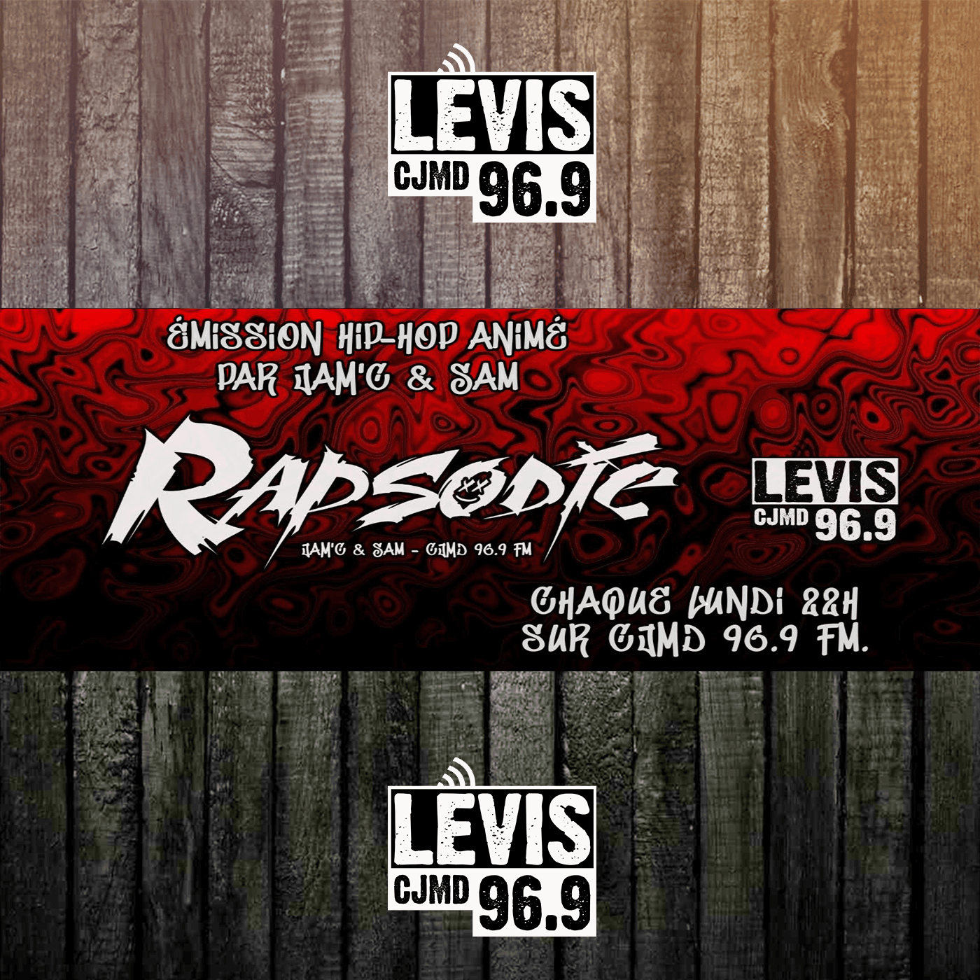 RAPSODIE | CJMD 96,9 FM LÉVIS | L'ALTERNATIVE RADIOPHONIQUE - Podcasts