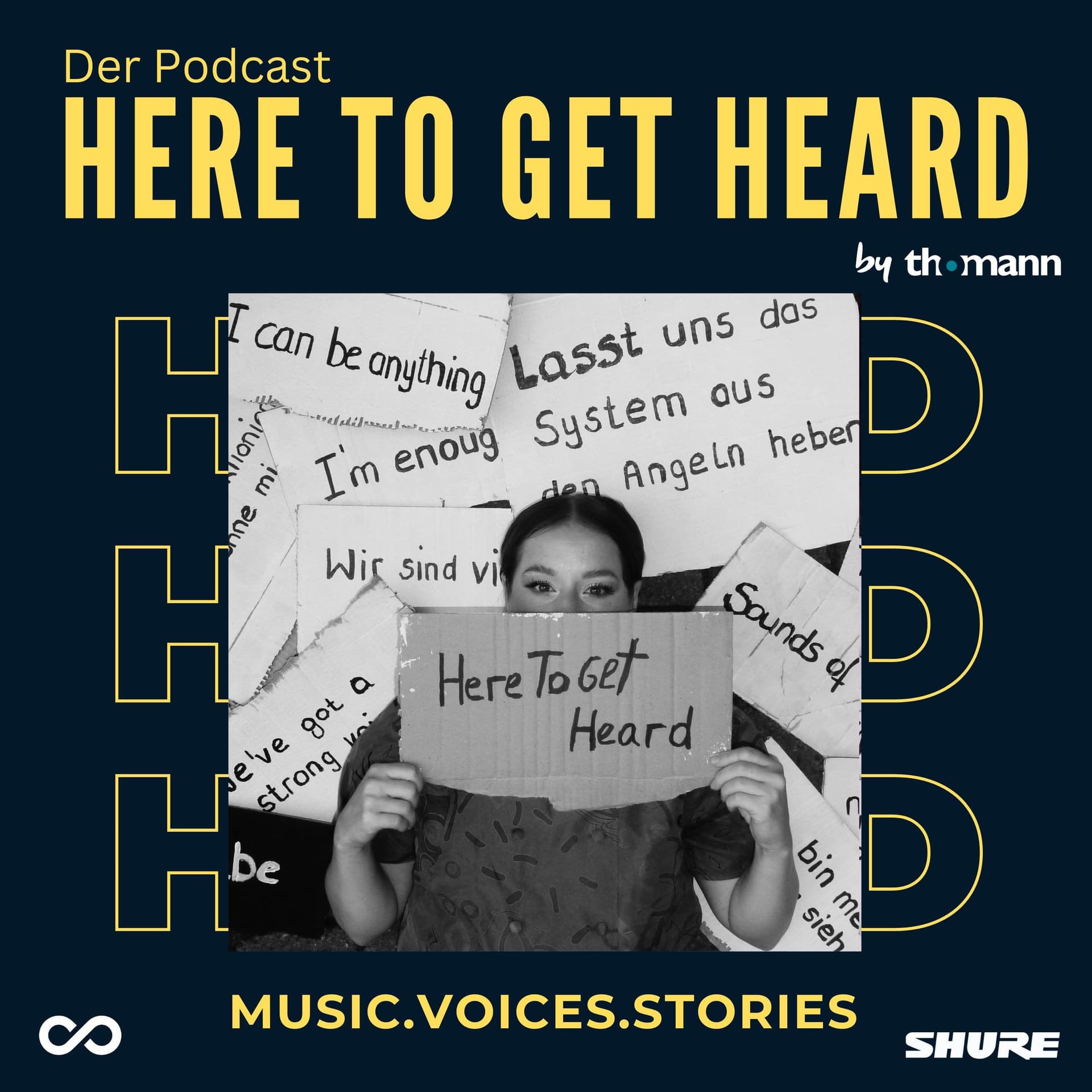 HERE TO GET HEARD - Podcasts