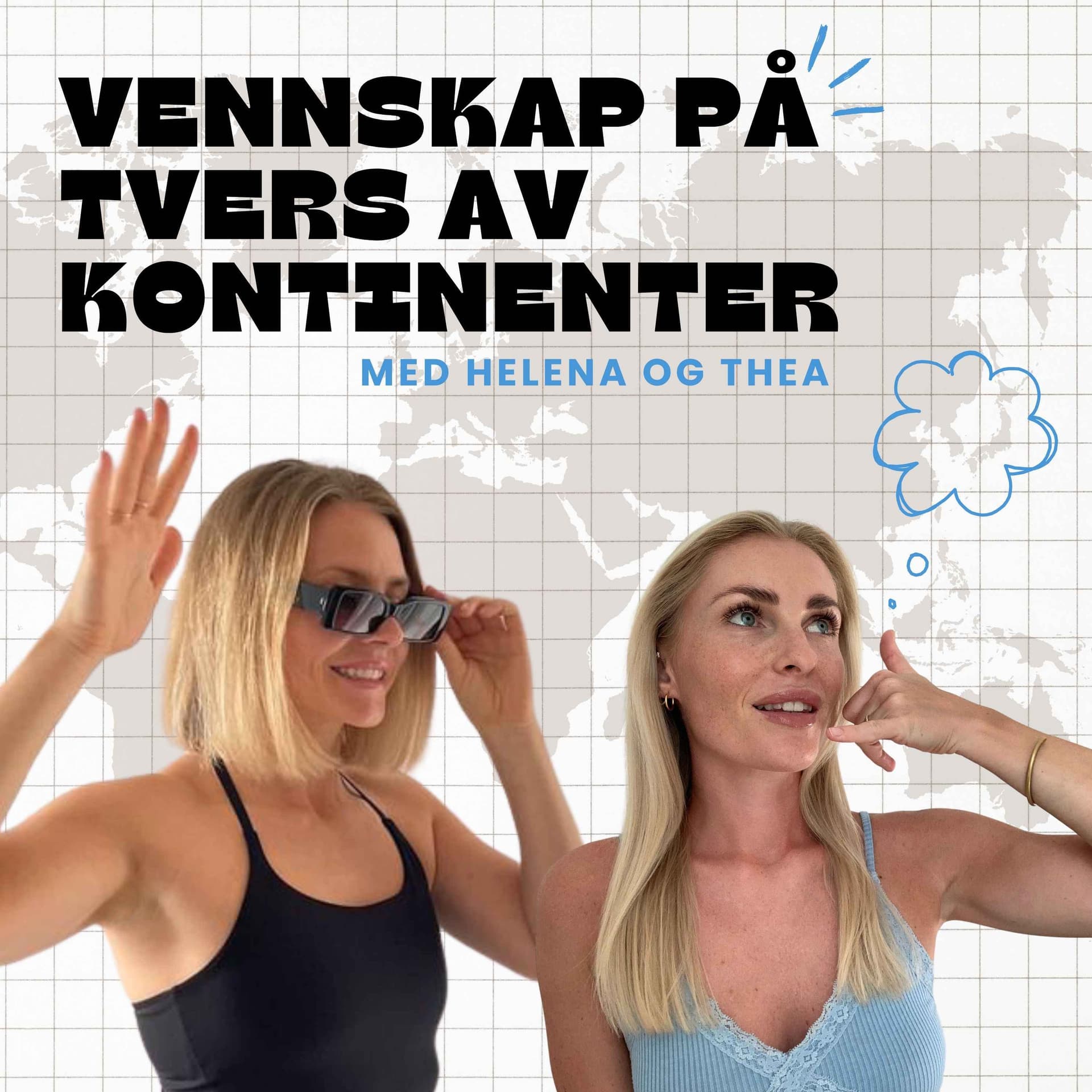 Vennskap på tvers av kontinenter - Podcastler