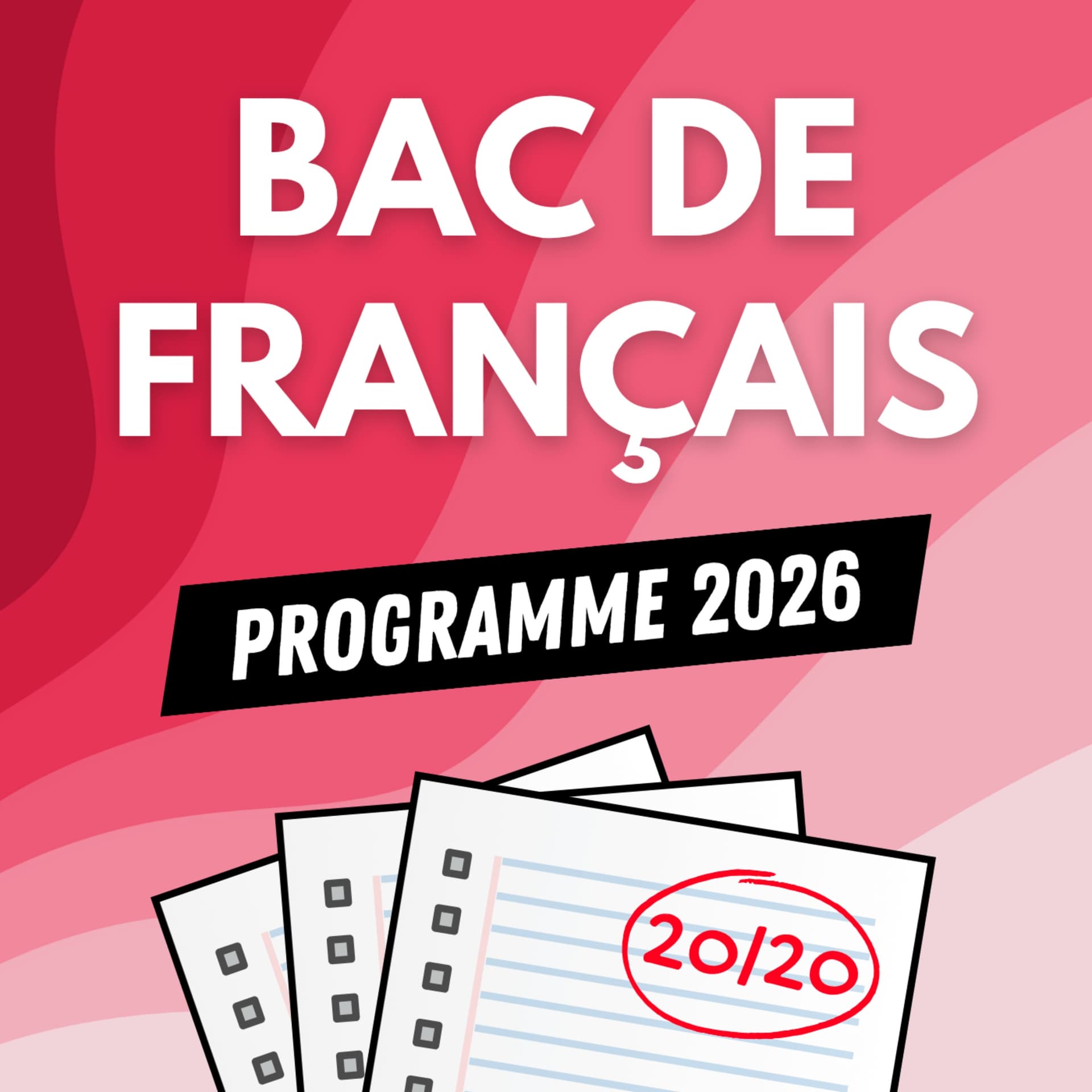 Bac de Français | Programme 2026 - Podcasts