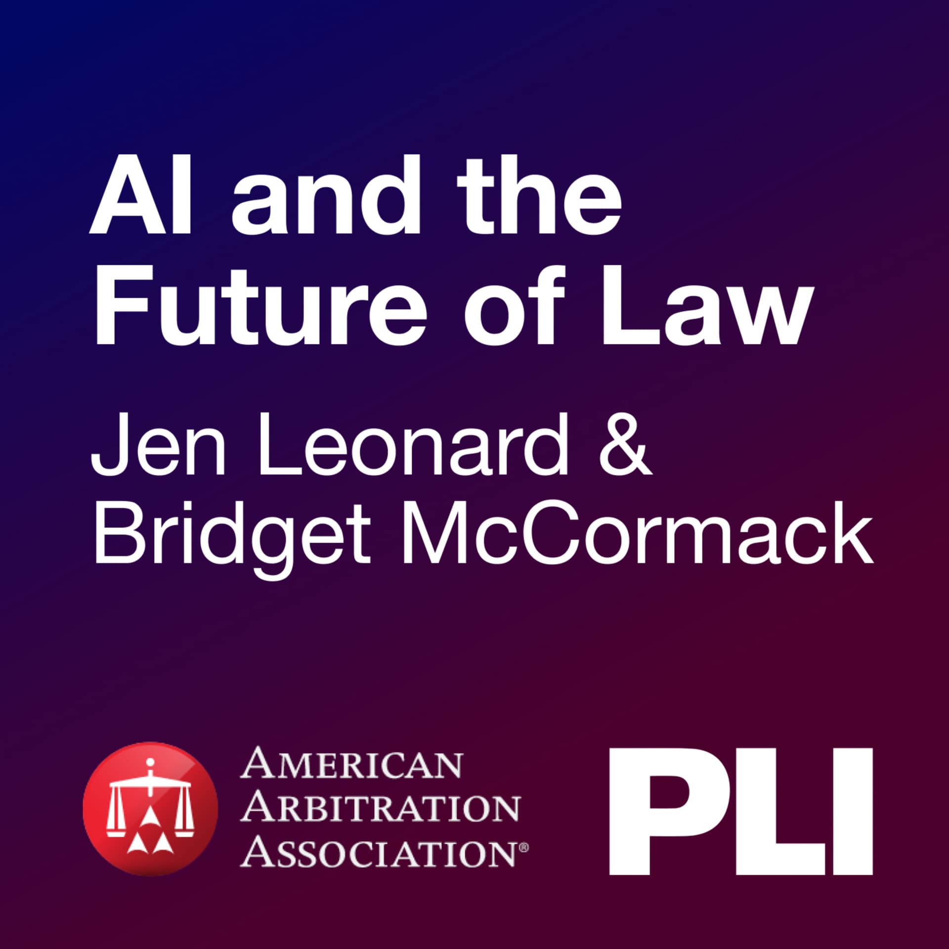 AI and the Future of Law - Podcasts