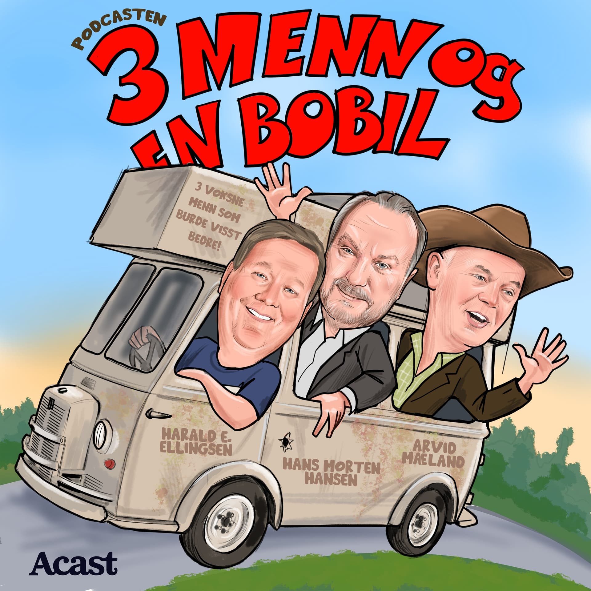 3 menn og en bobil - Podcasts