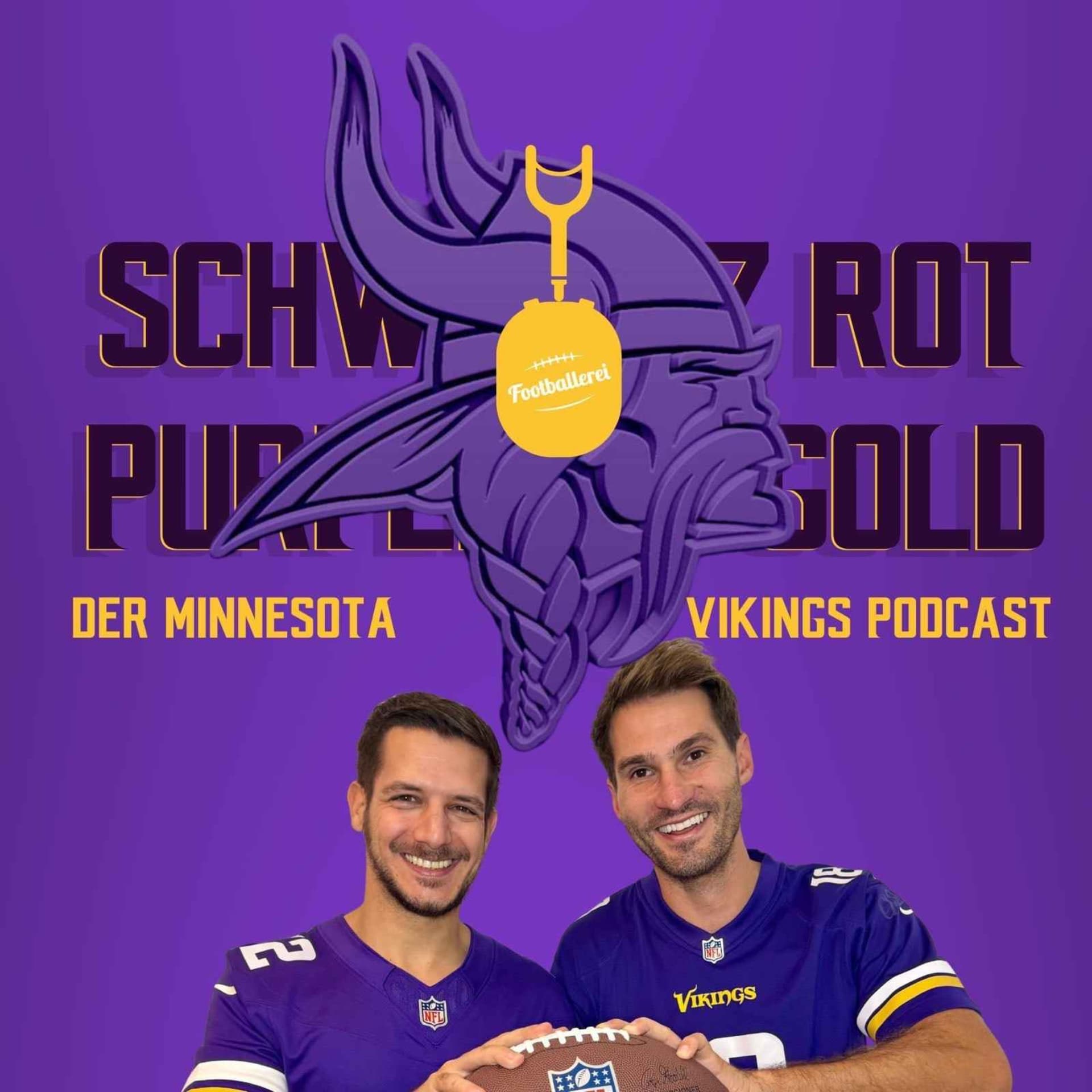 Schwarz, Rot, Purple, Gold - Der Minnesota Vikings Podcast - Podcasts