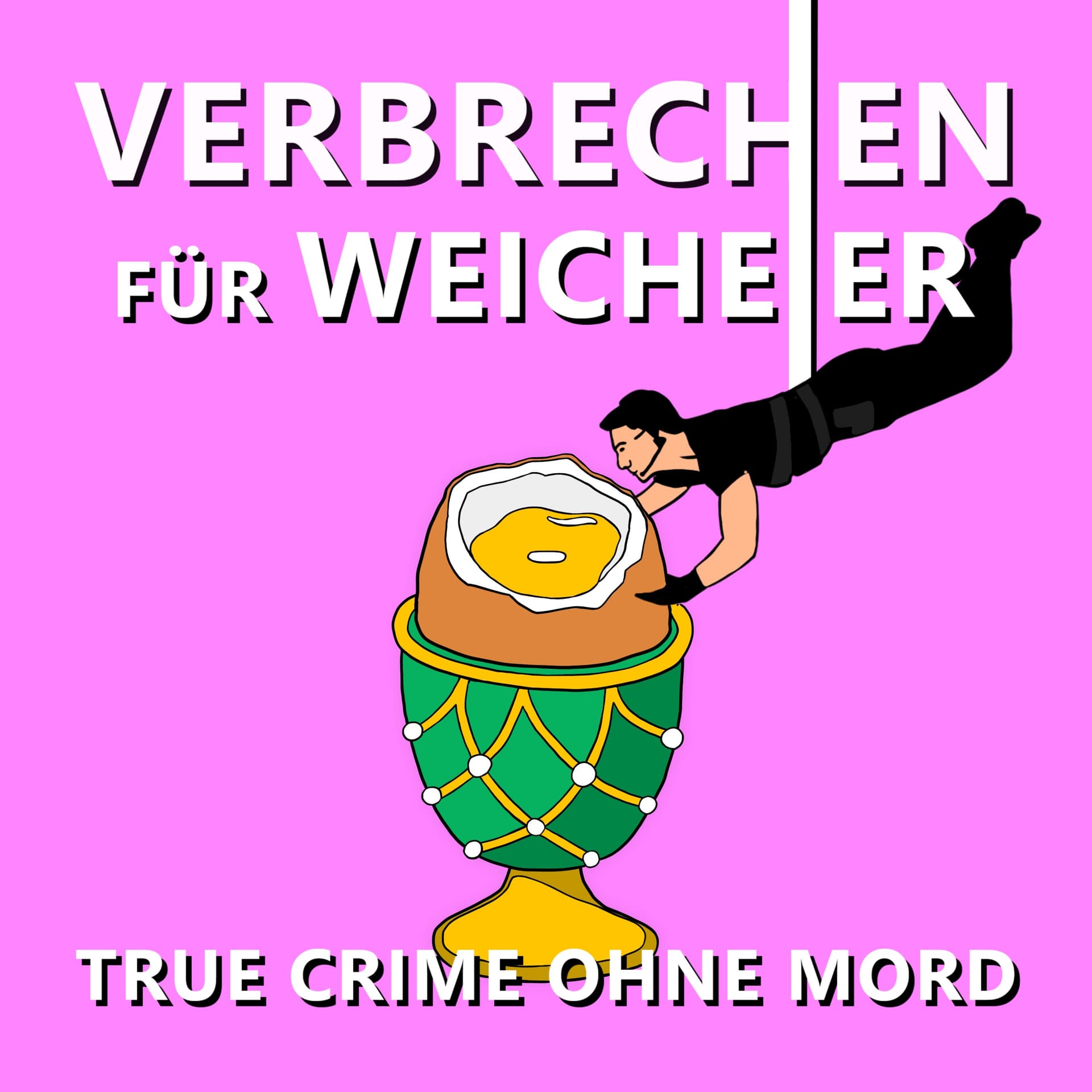 Verbrechen für Weicheier - True Crime ohne Mord - Podcast