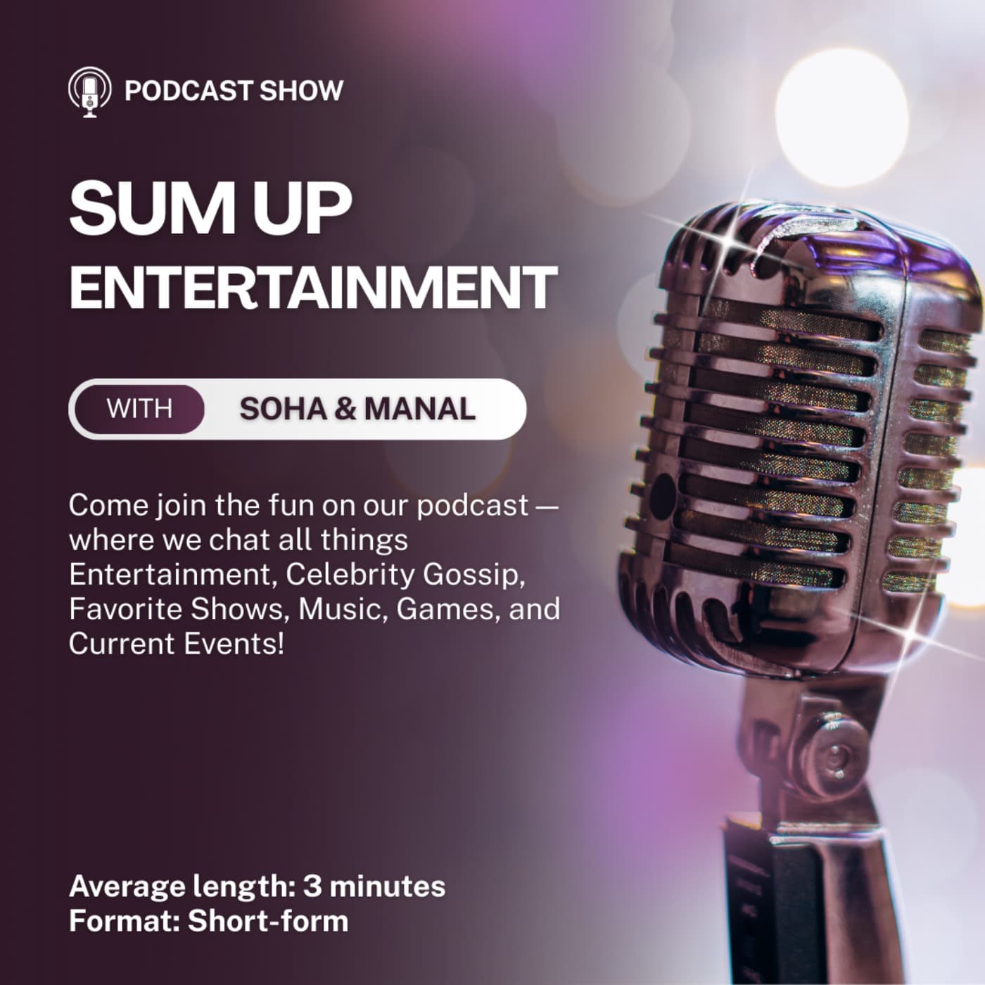 Sum Up Entertainment - Podcasts