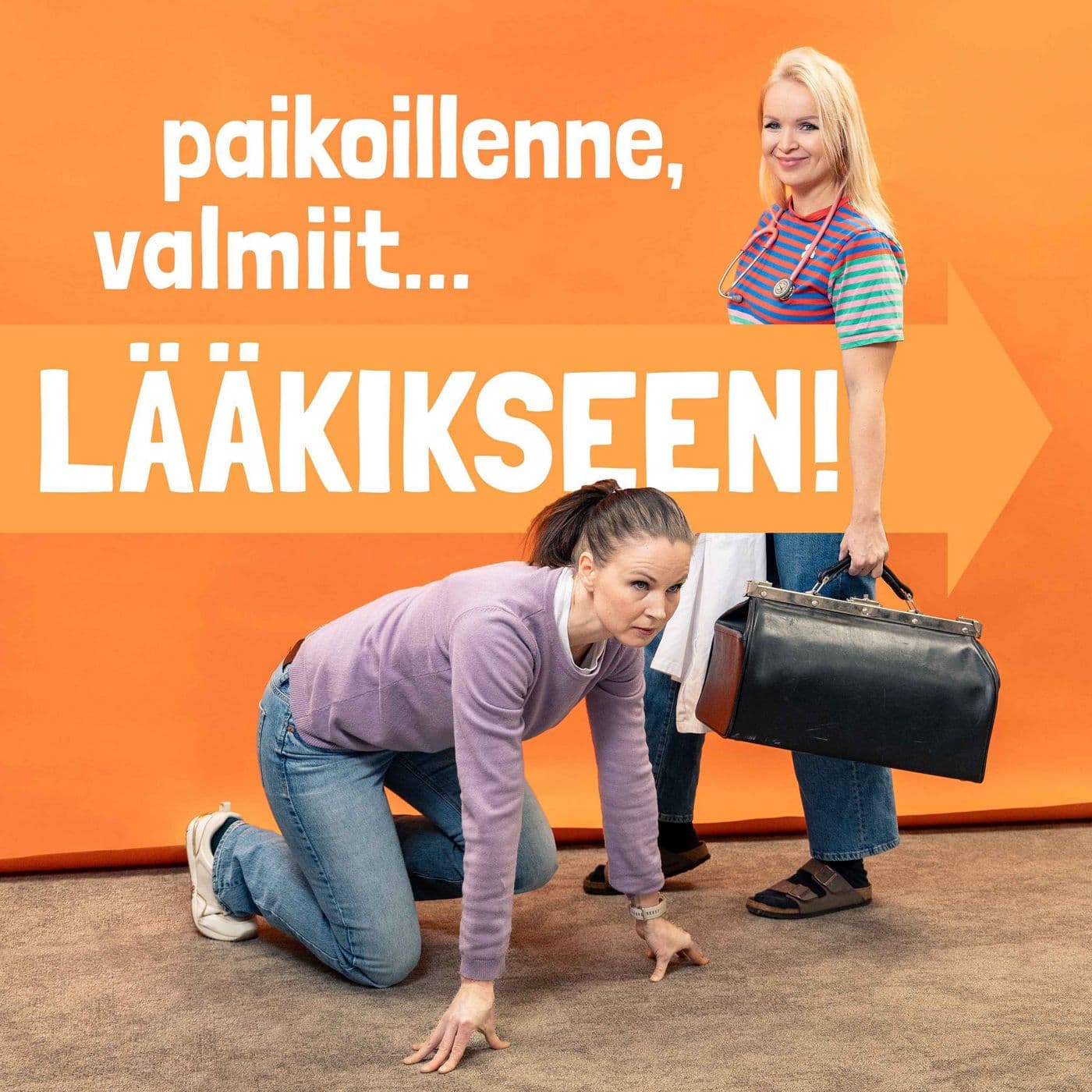 Paikoillenne, valmiit... LÄÄKIKSEEN! - Podcasty