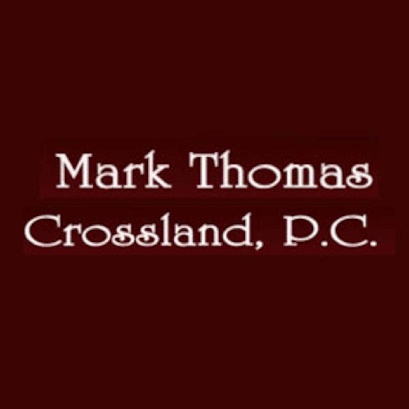 Mark Thomas Crossland - Podcasts
