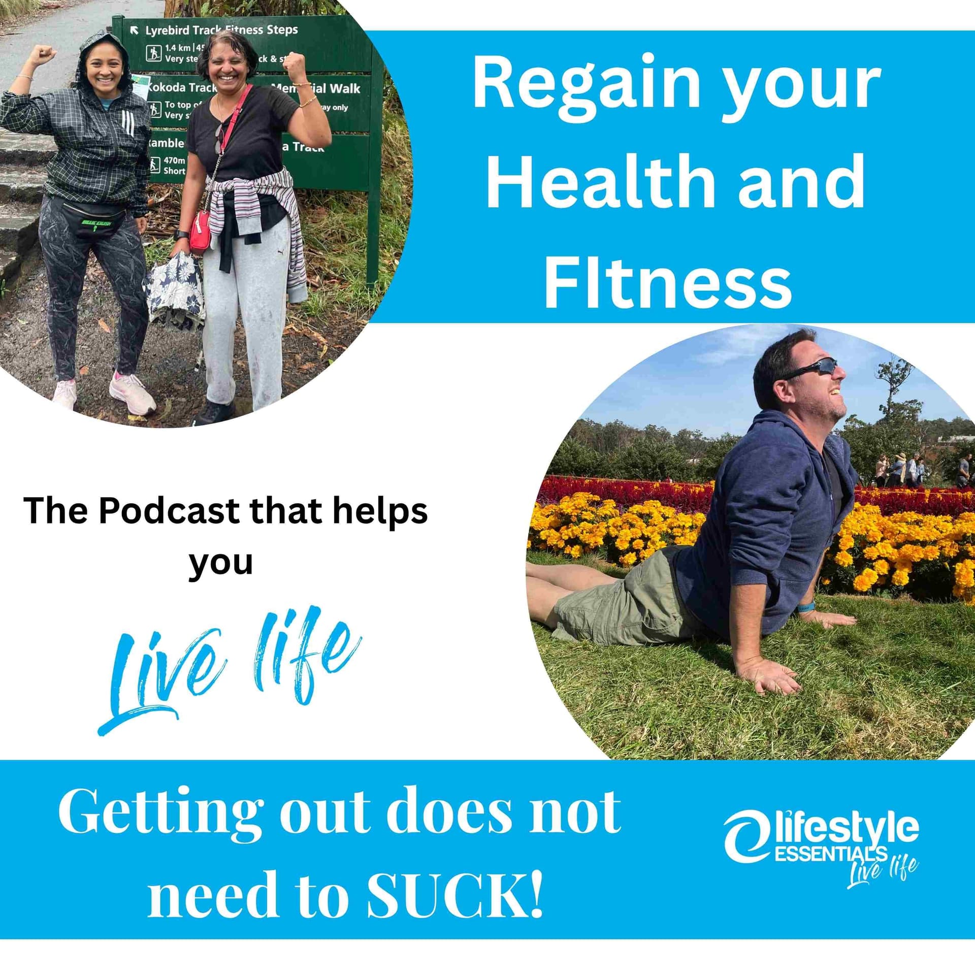 How to regain your health and fitness, getting old does not need to suck! - بودكاست