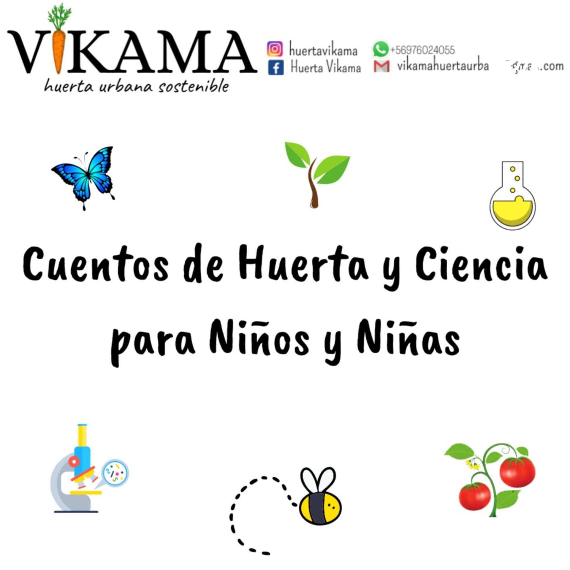 Cuentos De Huerta Y Ciencia Para Niños Y Niñas - Podcast