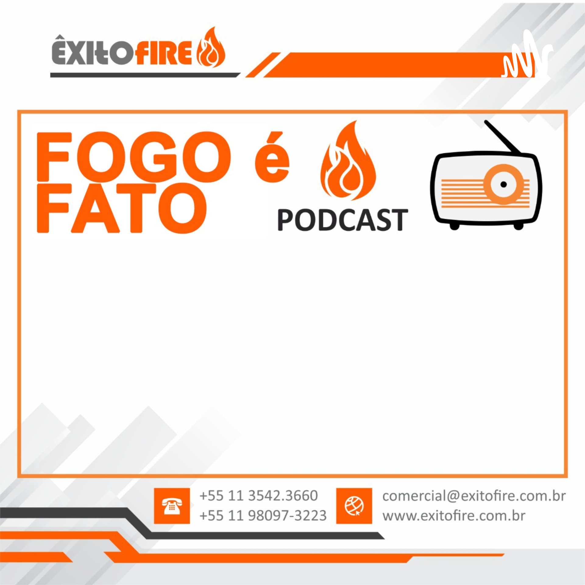 PODCAST 'FOGO É FATO' notícias sobre Incêndios AgroFlorestais - Podcasts
