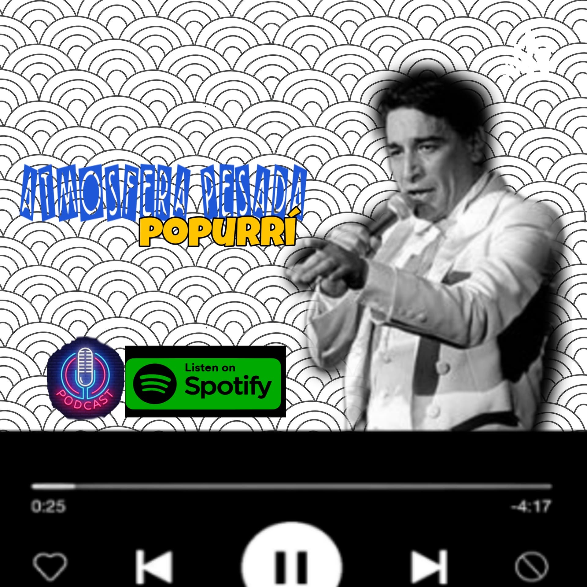 Atmósfera Pesada Popurrí! Lo Mejor sobre la música de Sandro y los Orígenes Del Rock Argentino - Podcasts