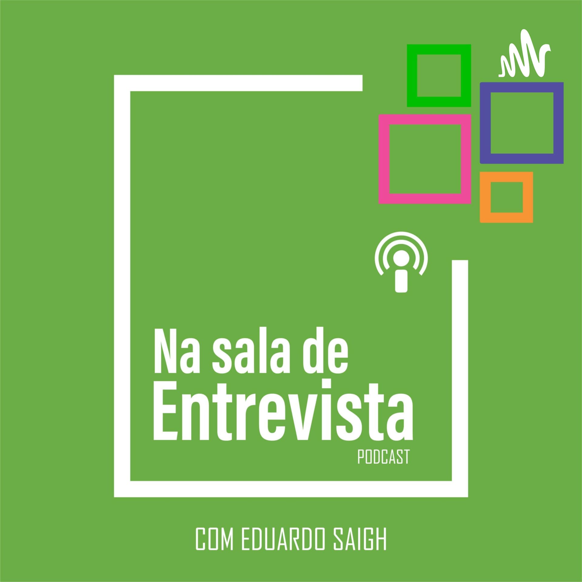 Na sala de entrevista - Podcasts