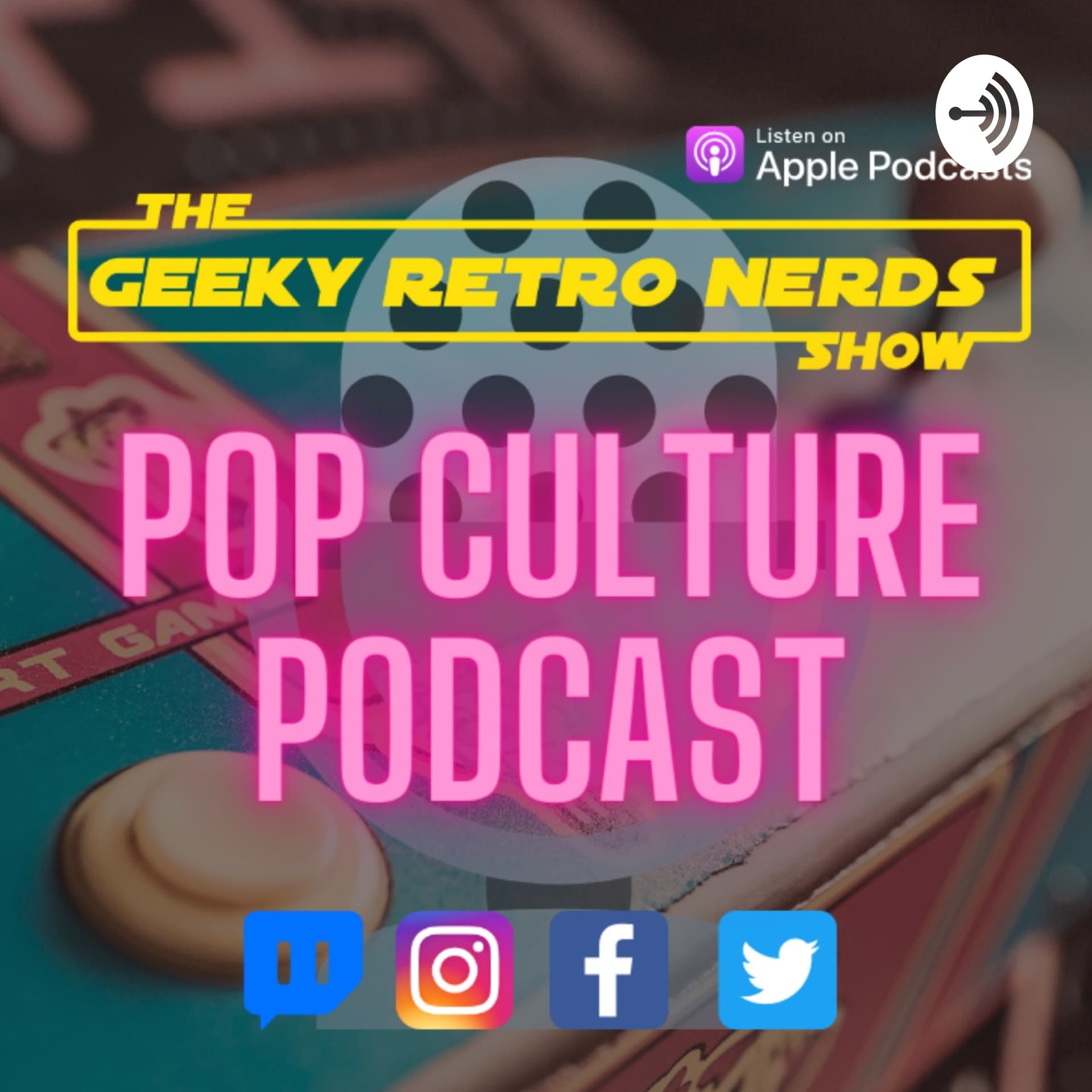 Geeky Retro Nerds Show - Pop Culture Podcast - Podcast