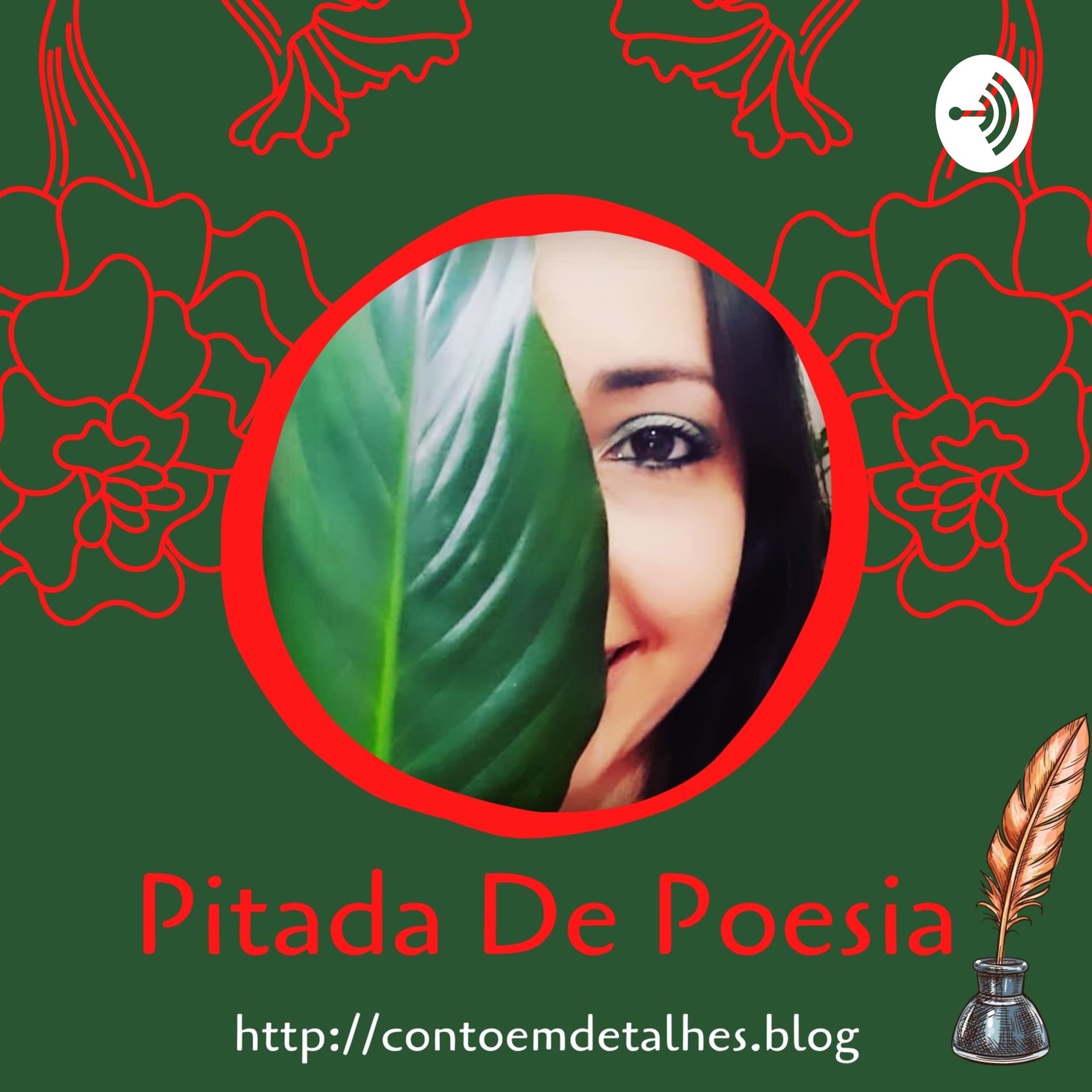 Pitada De Poesia | Podcast de poesias recitadas e conteúdos literários. - Podcast