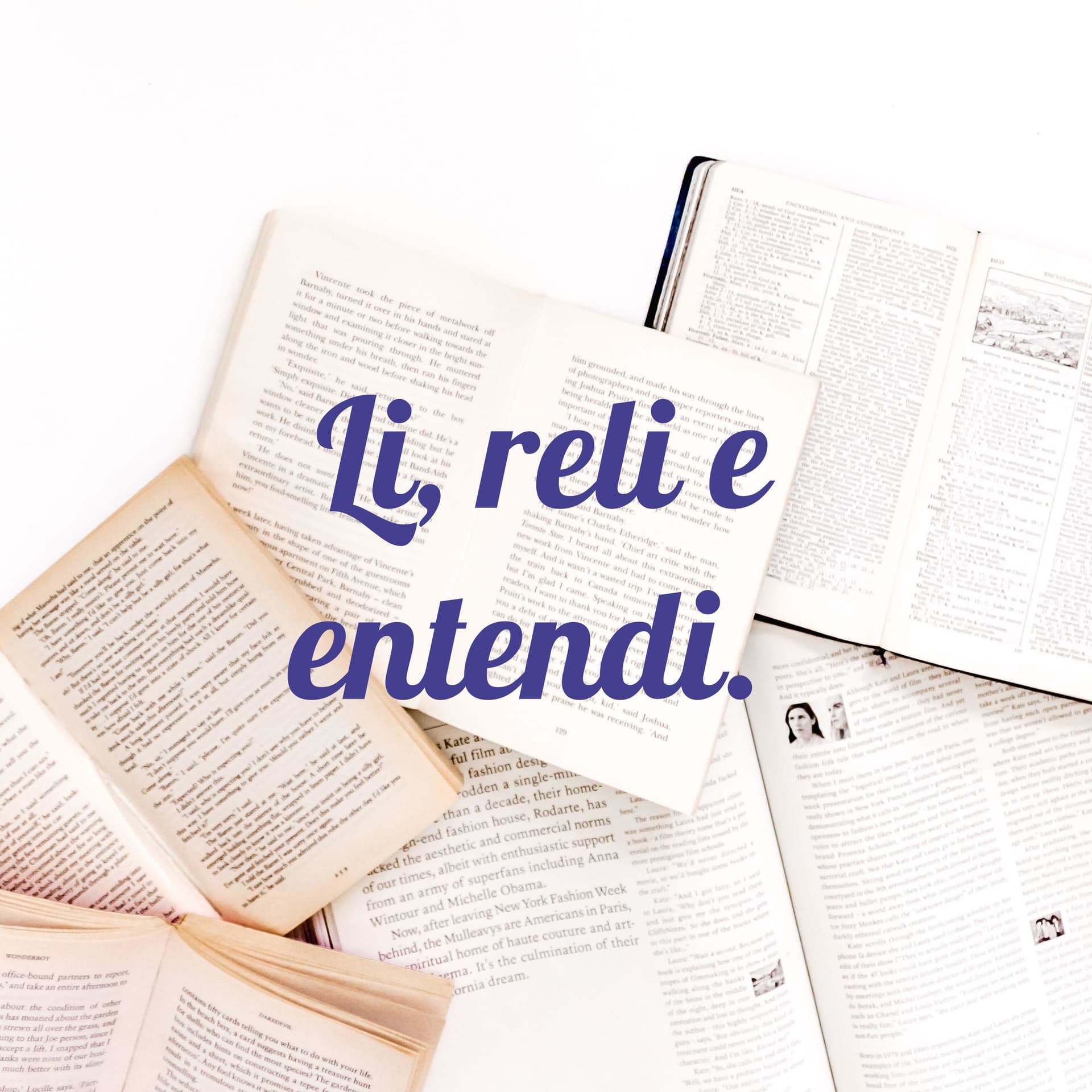 Li, reli e entendi