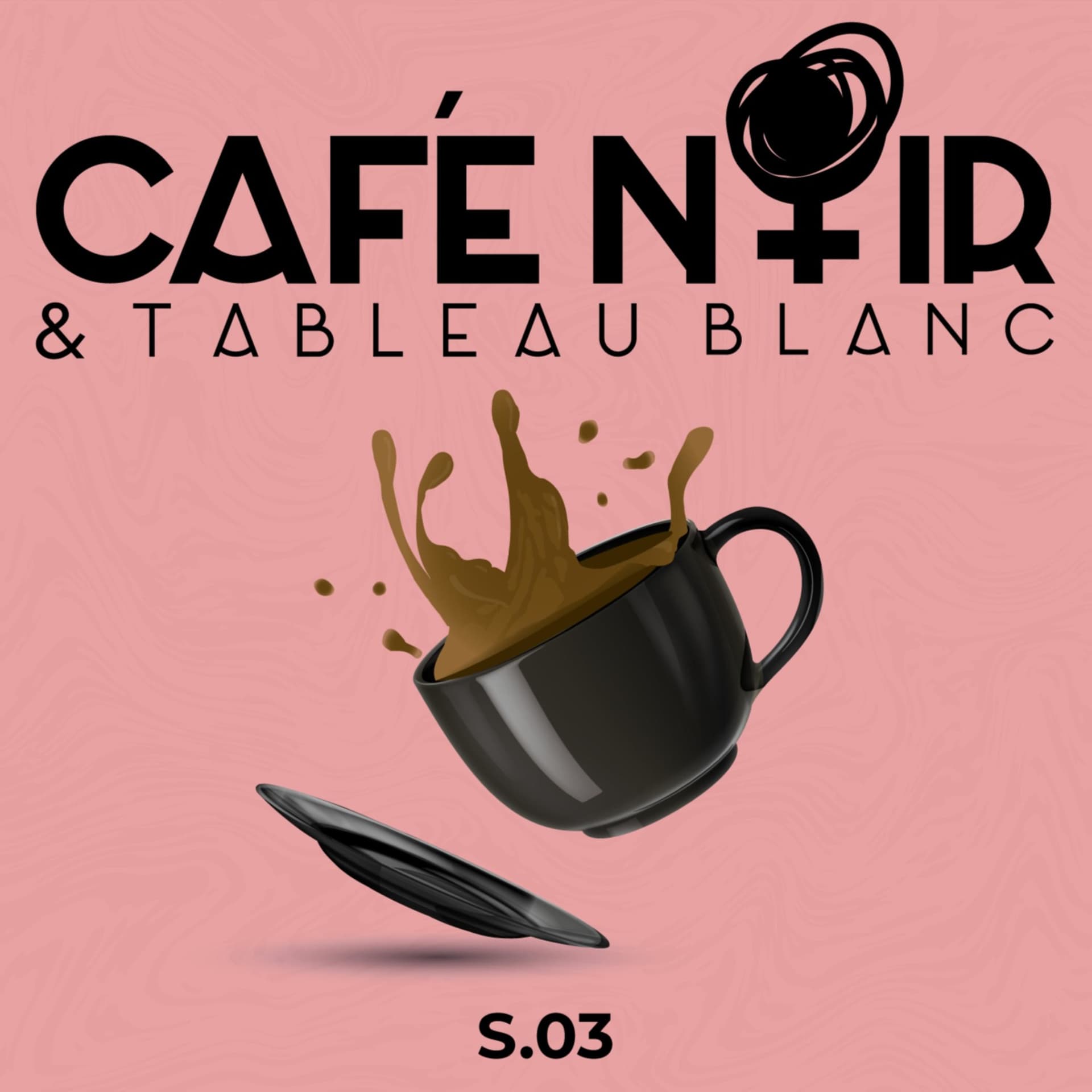 Café noir et tableau blanc - Podcasts