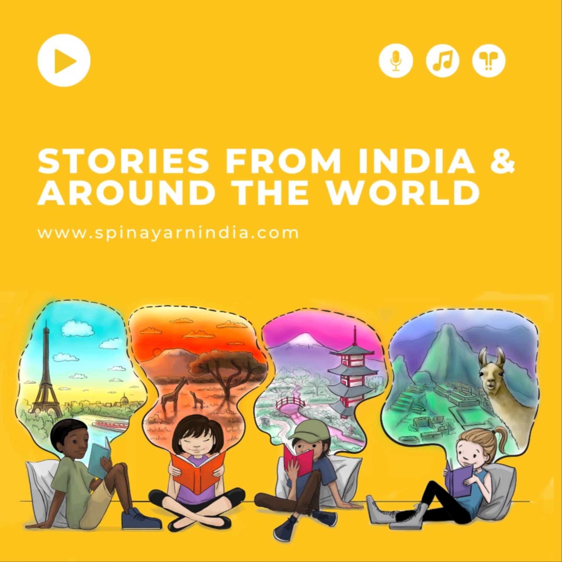 Stories from India and Around the World - Podcasts