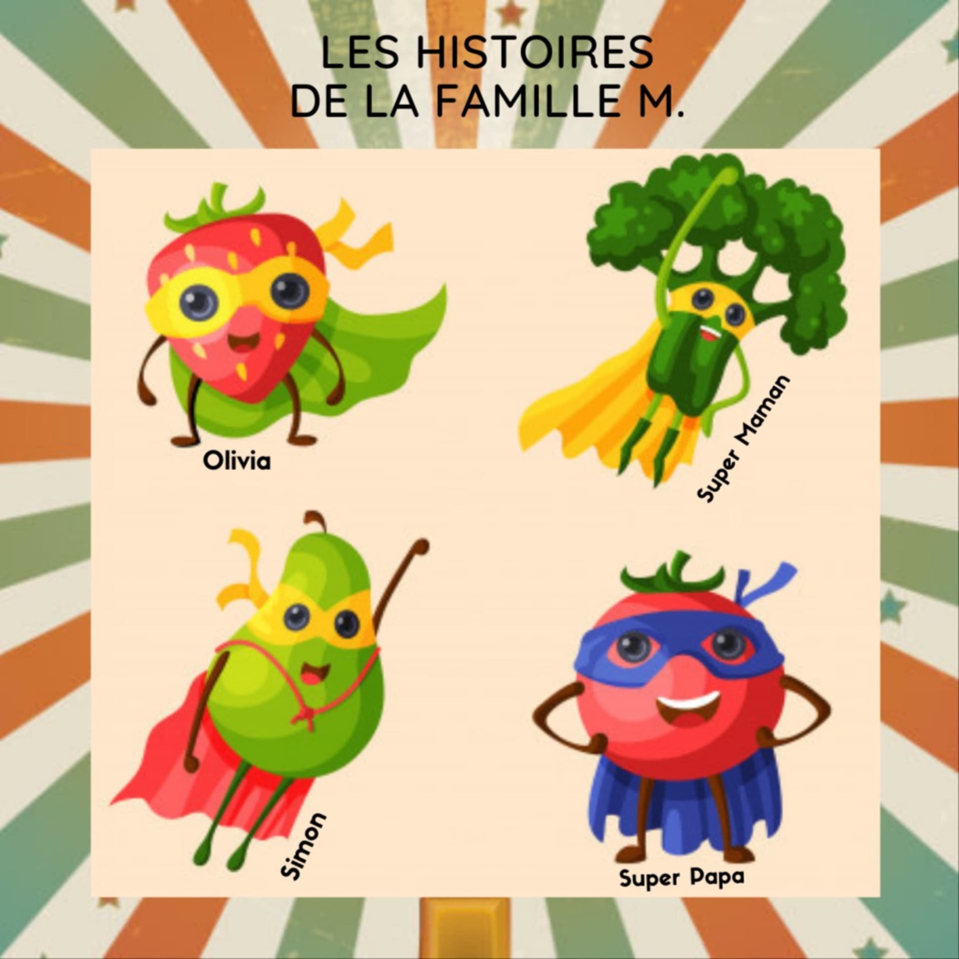 Histoires pour enfants de la famille M. - Podcast