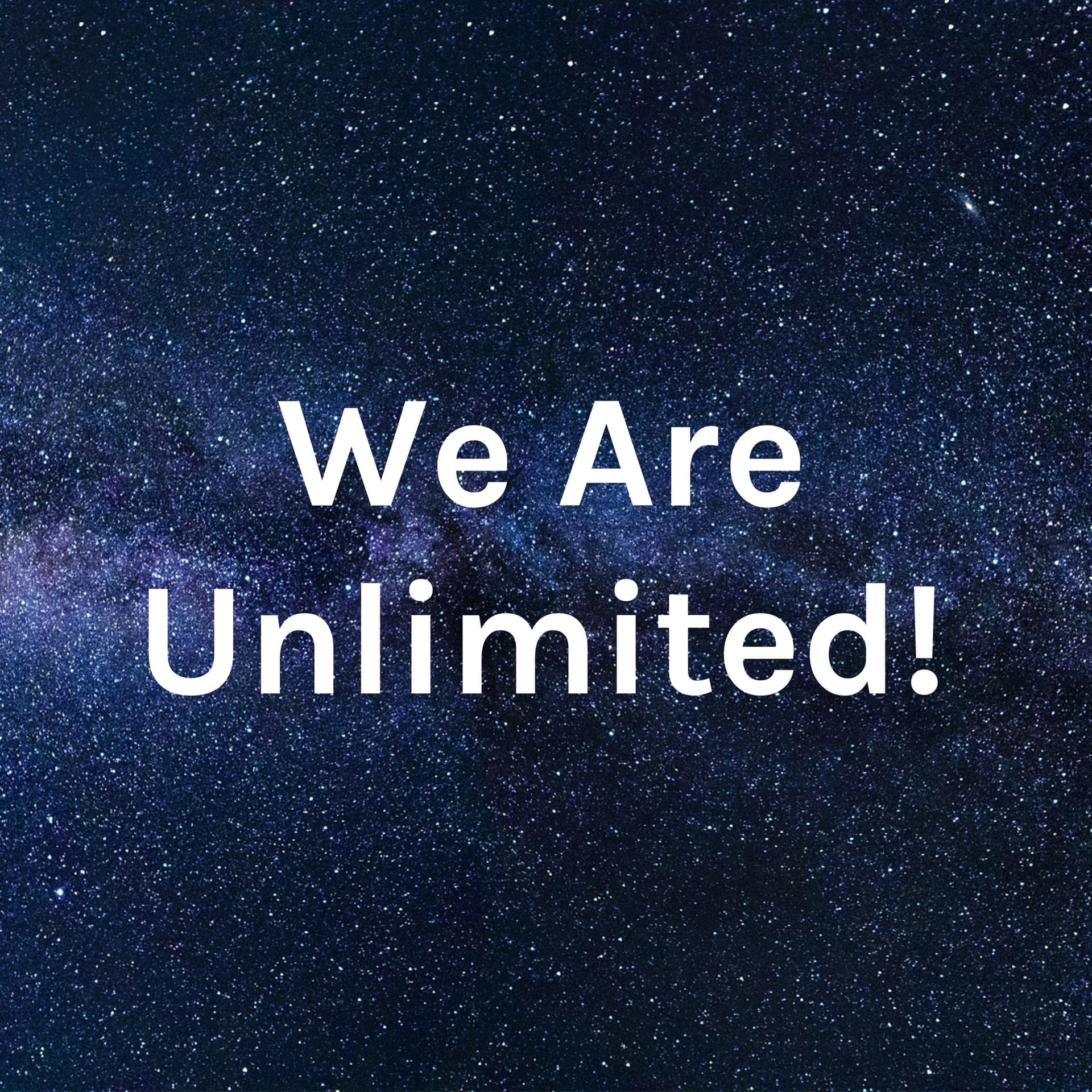 We Are Unlimited! - Podcasts