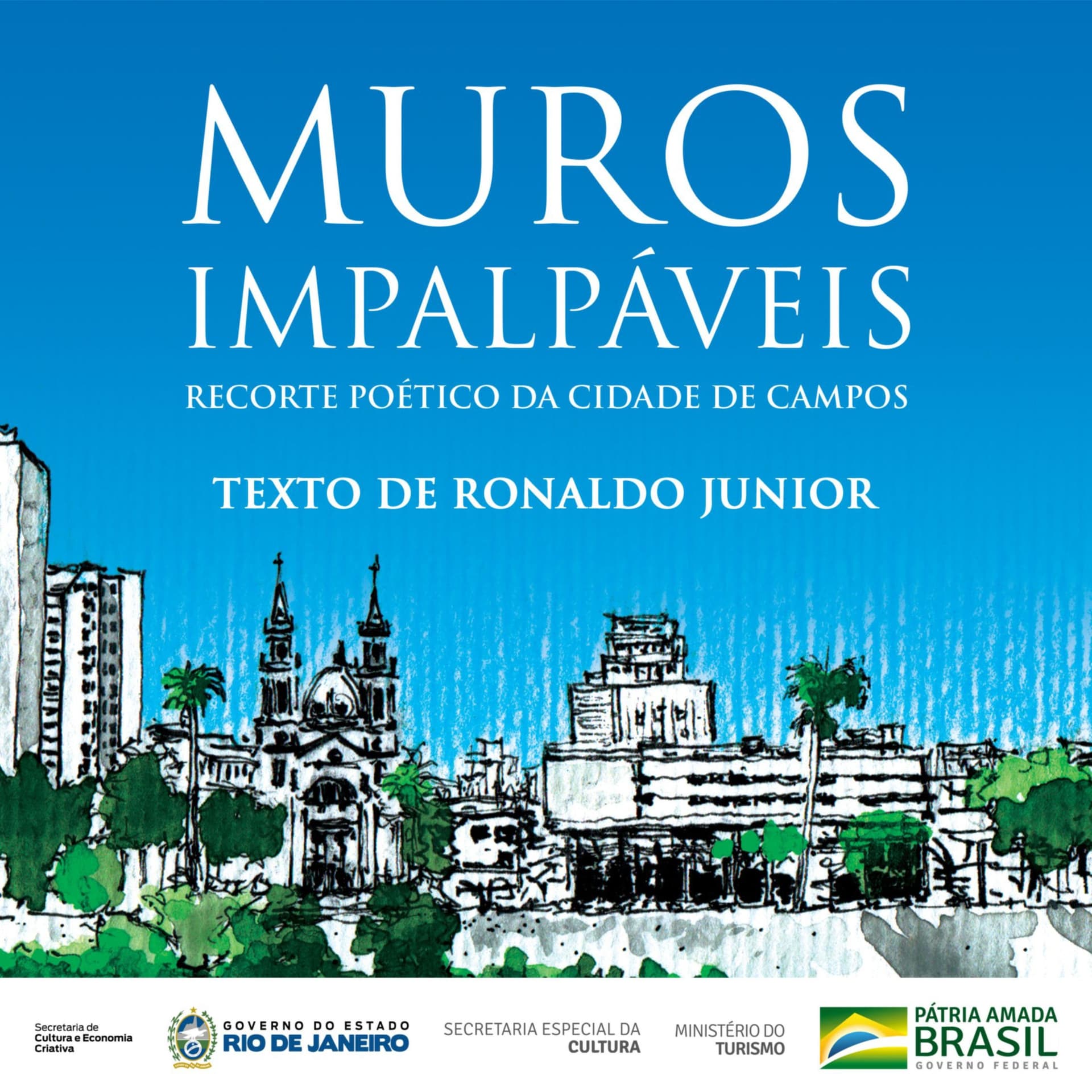 Audiolivro "Muros impalpáveis - Recorte poético da cidade de Campos" - Podcast