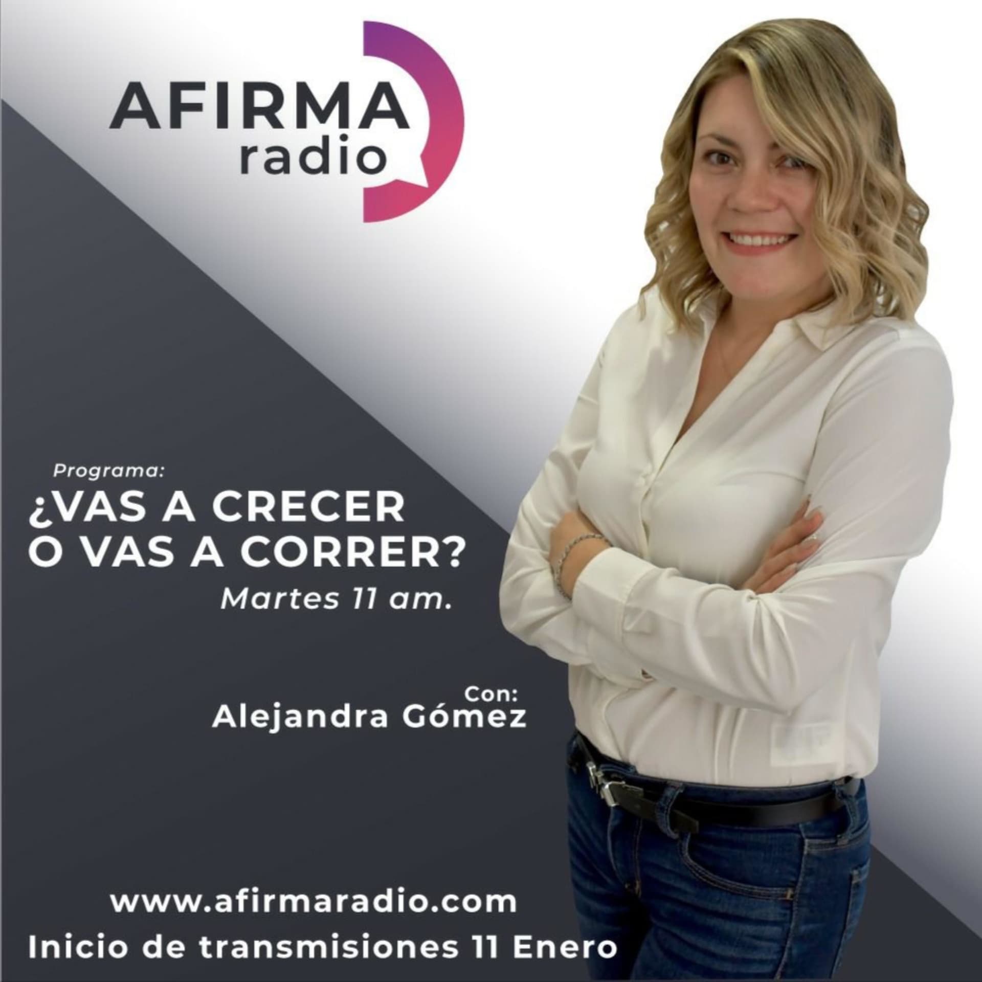 ¿Vas a Crecer o vas a correr? - Podcasts