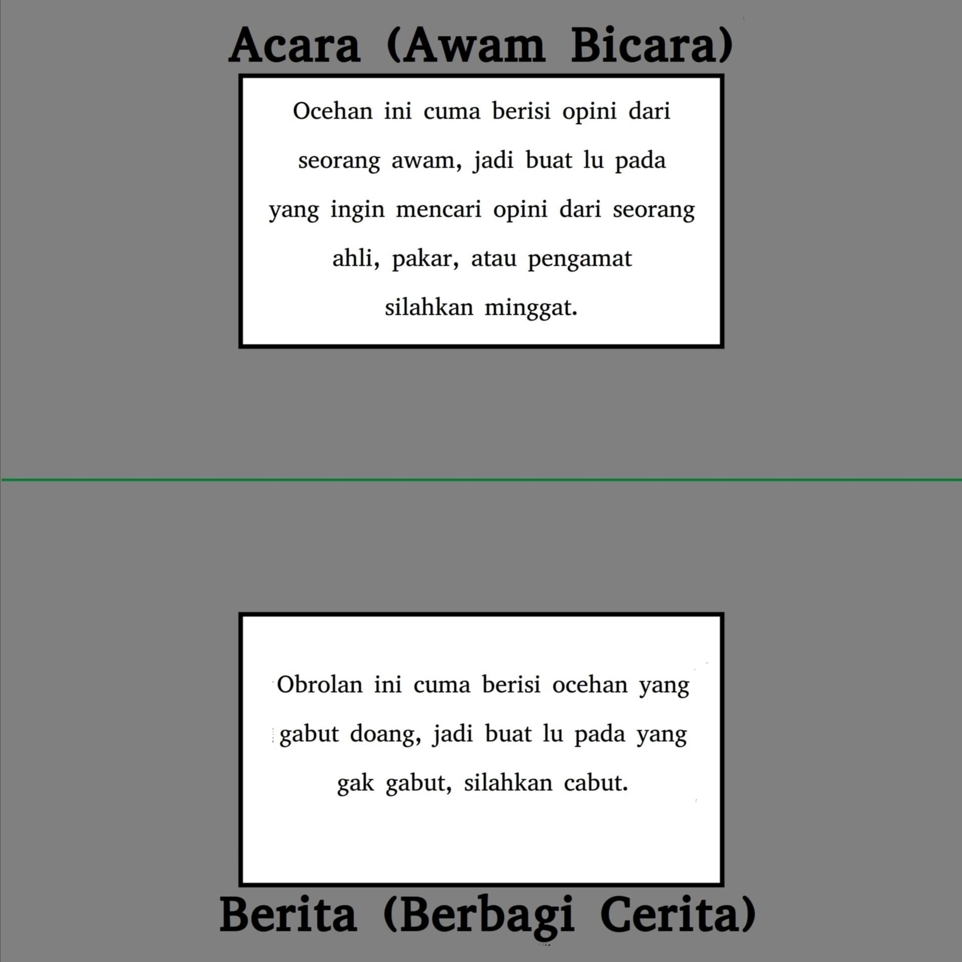 Acara - Berkabar - Podcasts
