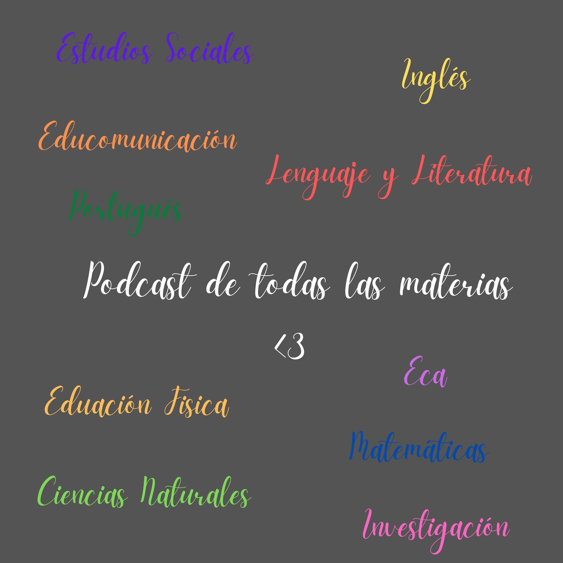 Trabajos de todas la materias