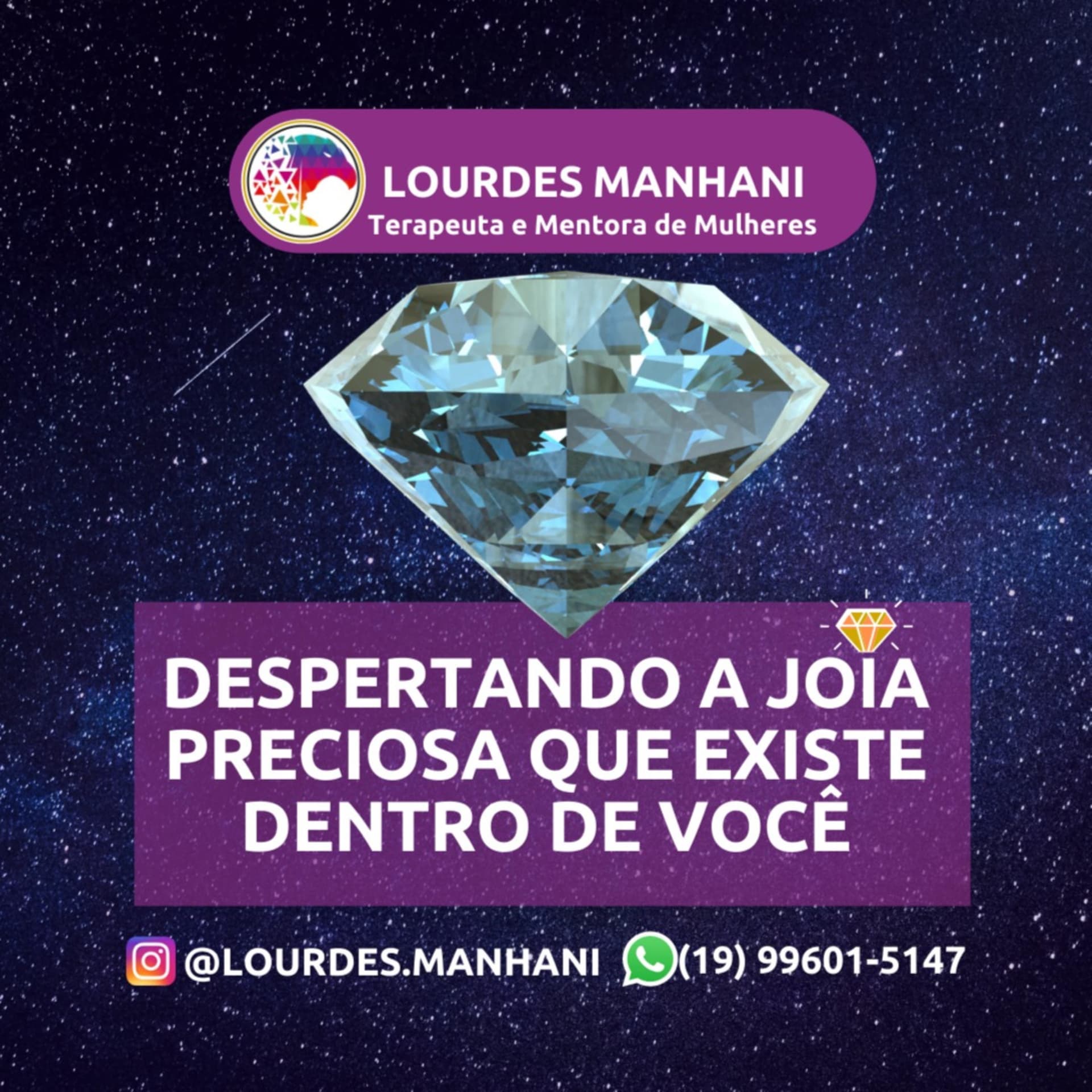 Despertando a Joia Preciosa que existe dentro de você com Lourdes Manhani - Podcasts