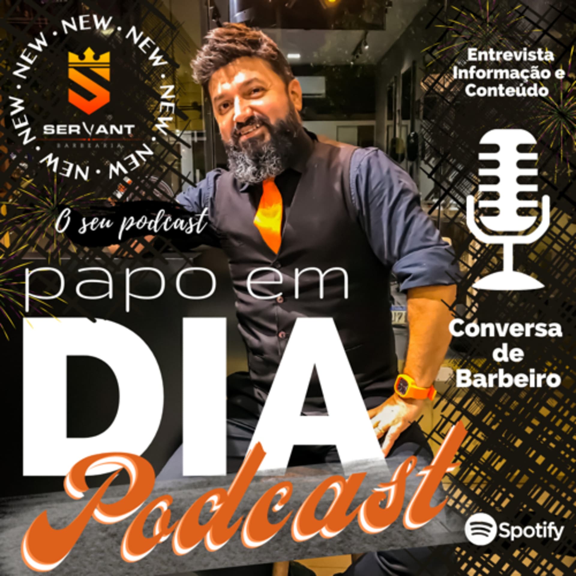 Podcast Papo em Dia com o Empresário e Barbeiro Clemerson do Grupo Servant - Podcasts