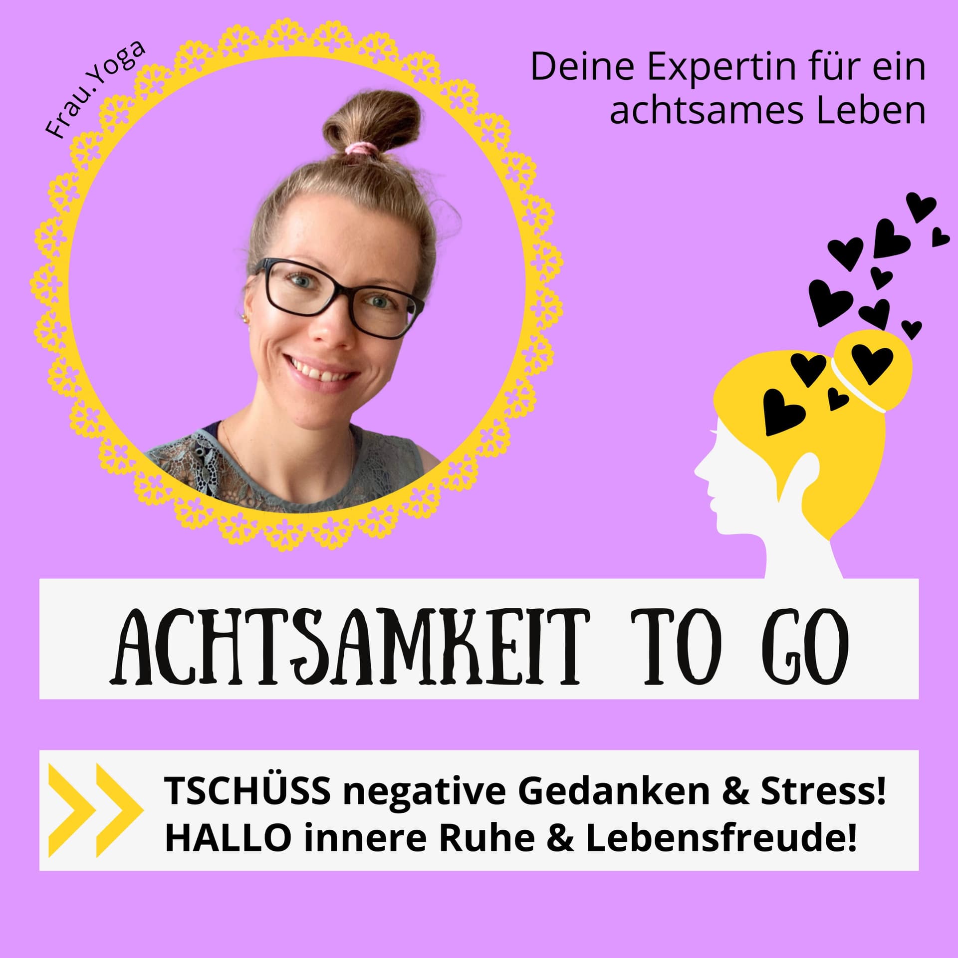 Achtsamkeit to go - Tipps für positive Gedanken, Stressabbau und Mindset - Podcasts