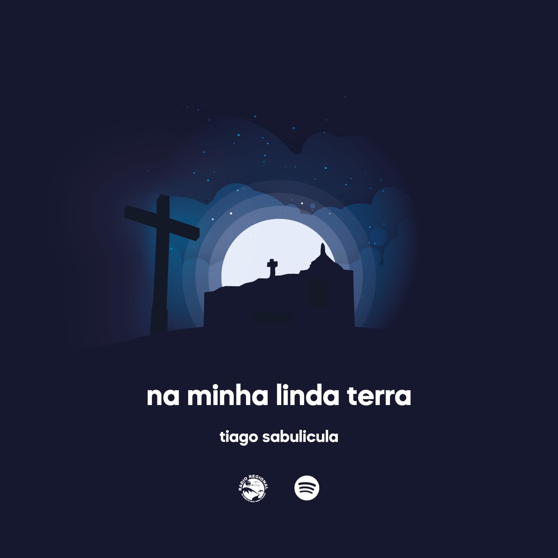 Na minha linda terra.