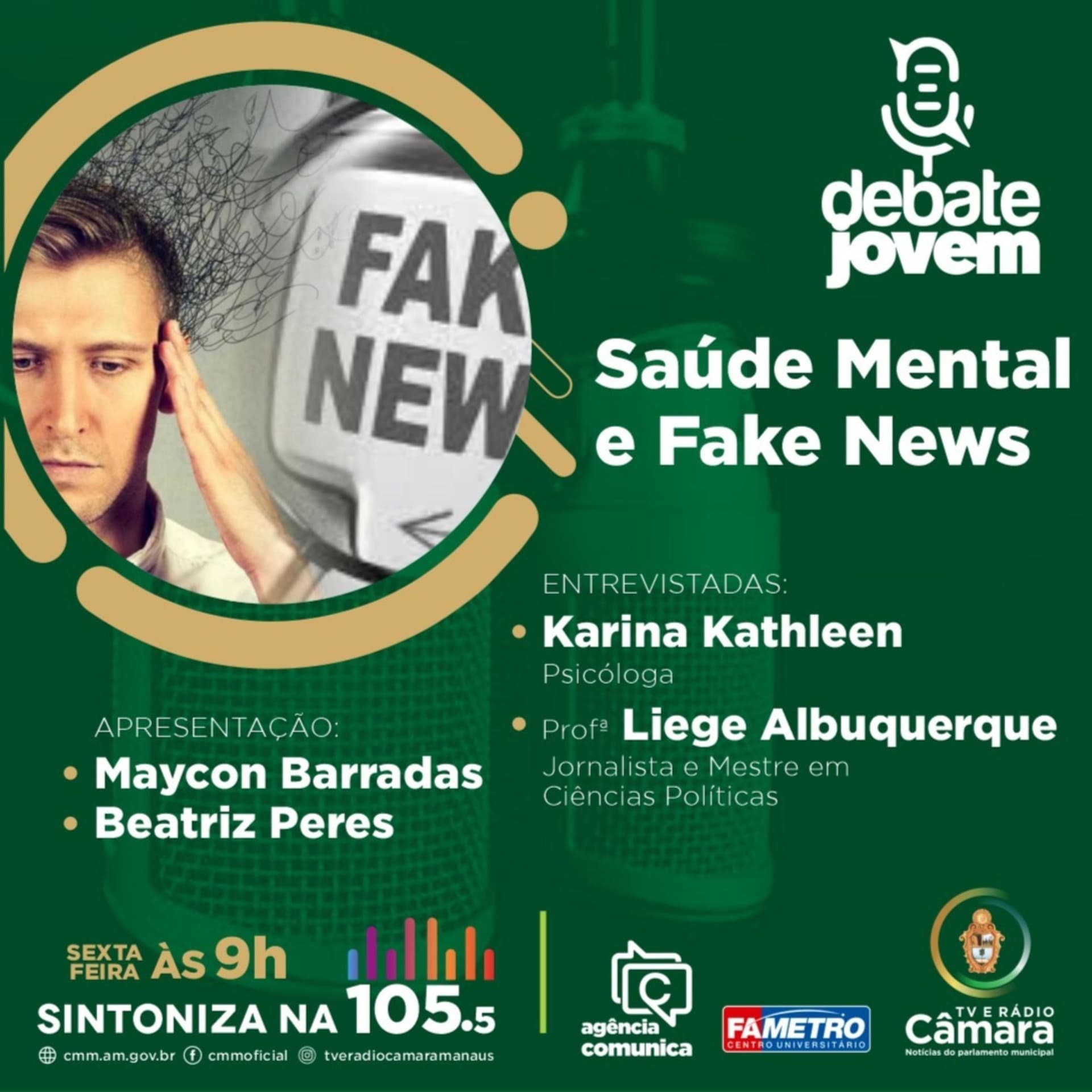 Rádio Câmara Manaus 105,5 MHz - A rádio cidadã de Manaus - Podcasts