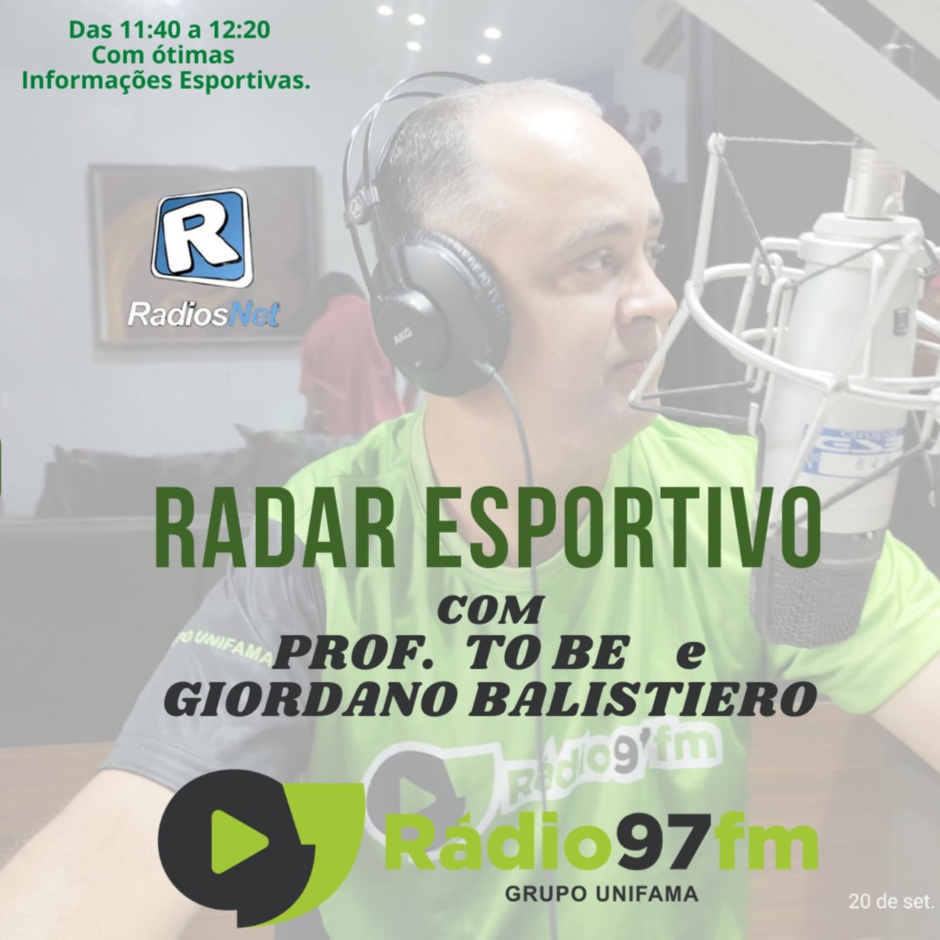 RADAR ESPORTIVO Prof TO BE - Podcasts