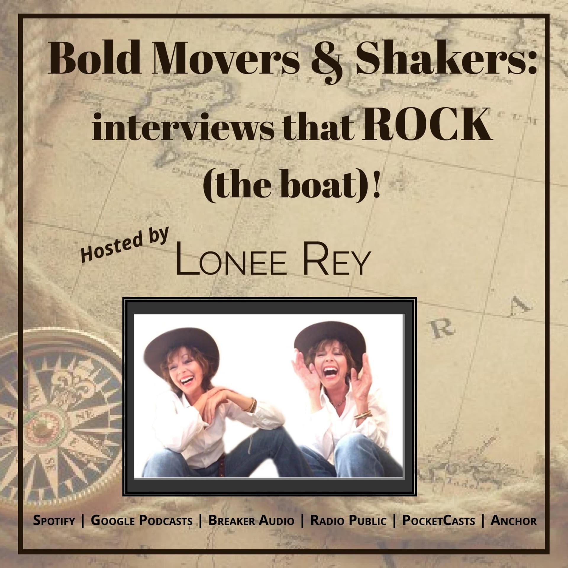 Bold Movers & Shakers: interviews that ROCK (the boat)! - بودكاست