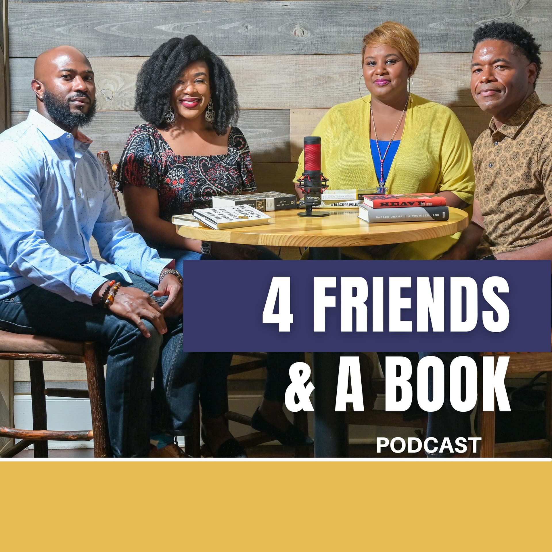 4 Friends & A Book Podcast - Podcasts