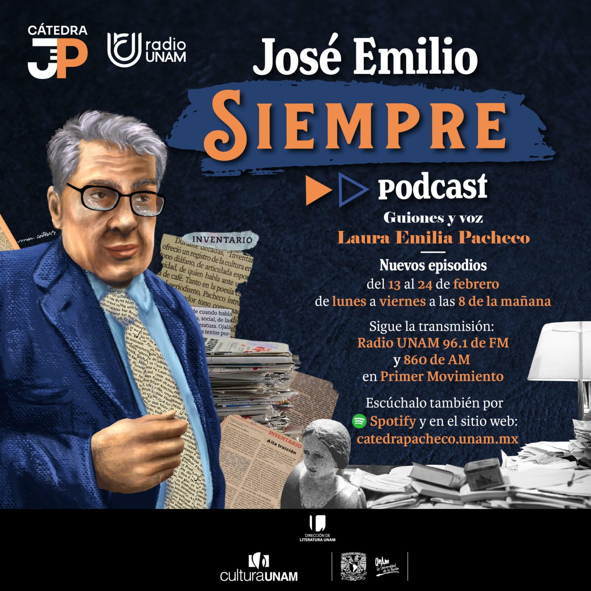 José Emilio, Siempre - Podcasts