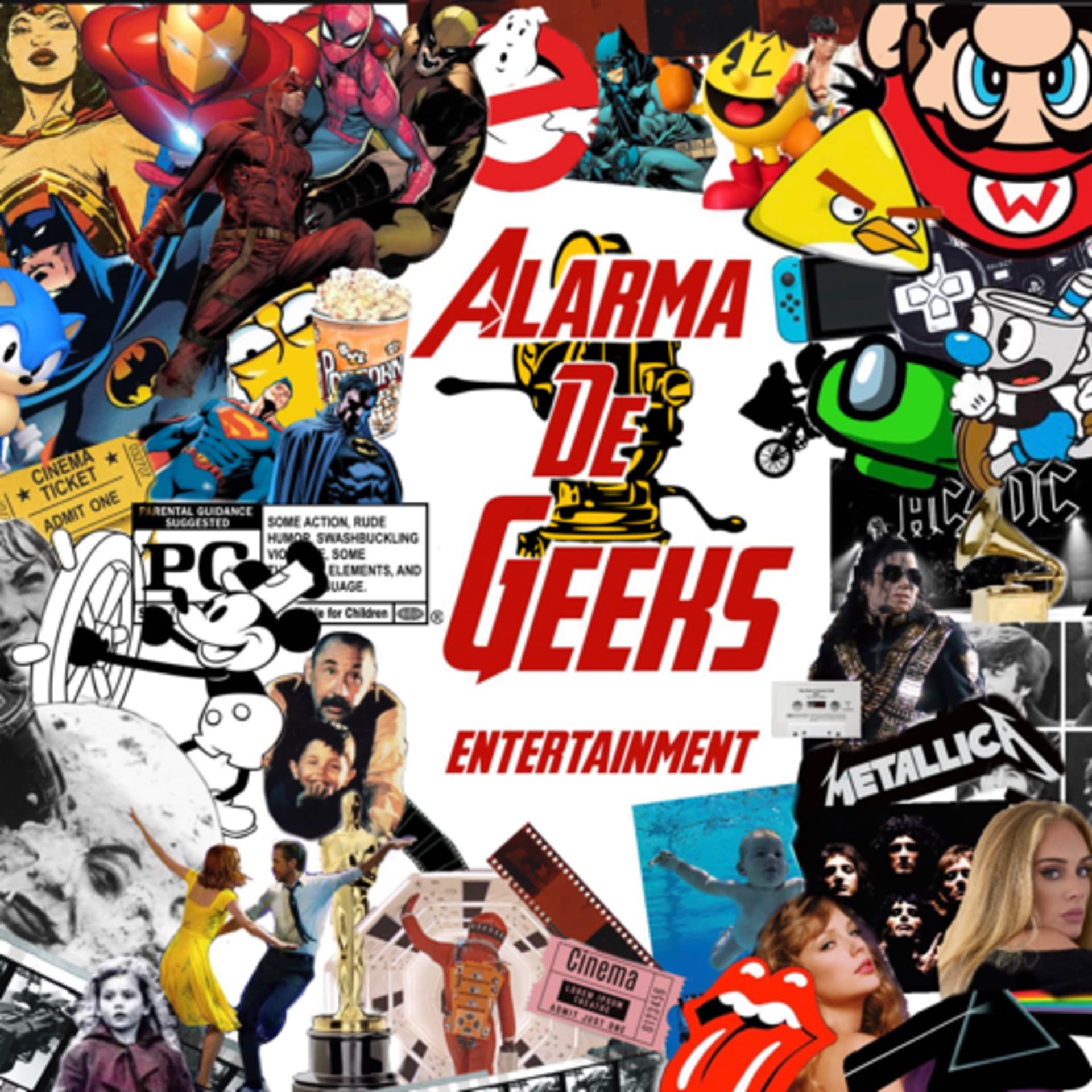 Alarma De Geeks Entertainment - Podcasts
