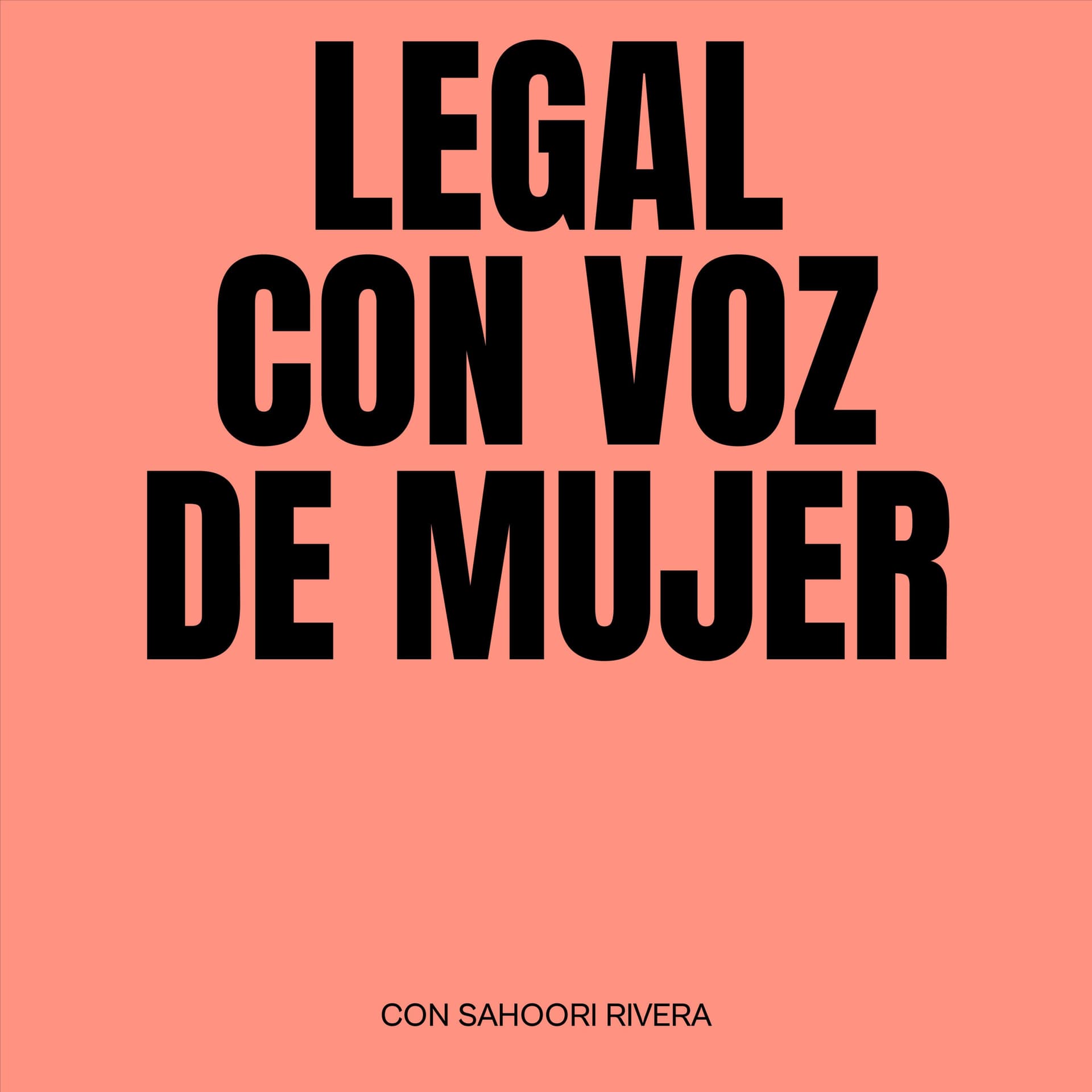 Legal con Voz de Mujer - Podcasts