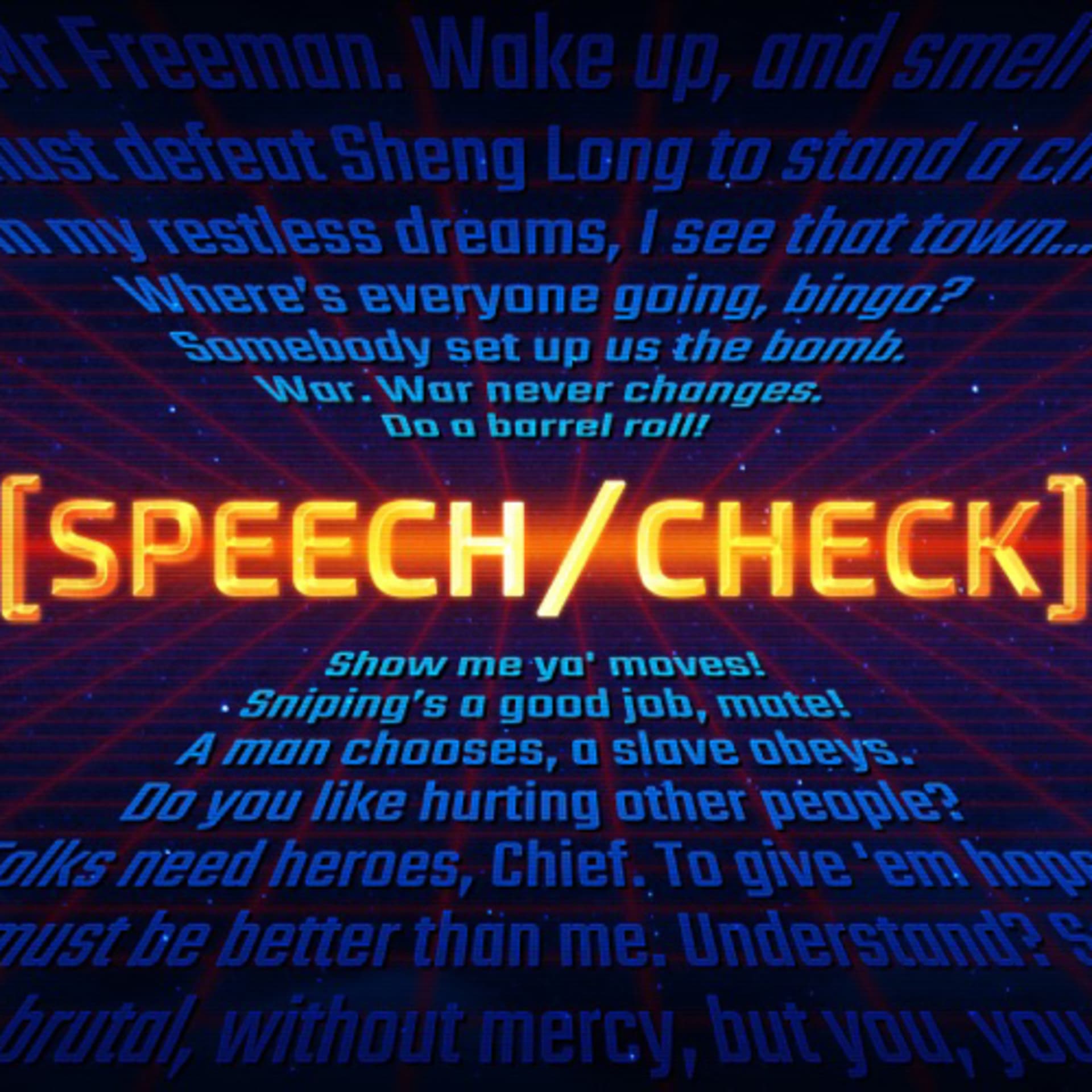 Speech Check - Video Games with Vox Ludio - Podcasts