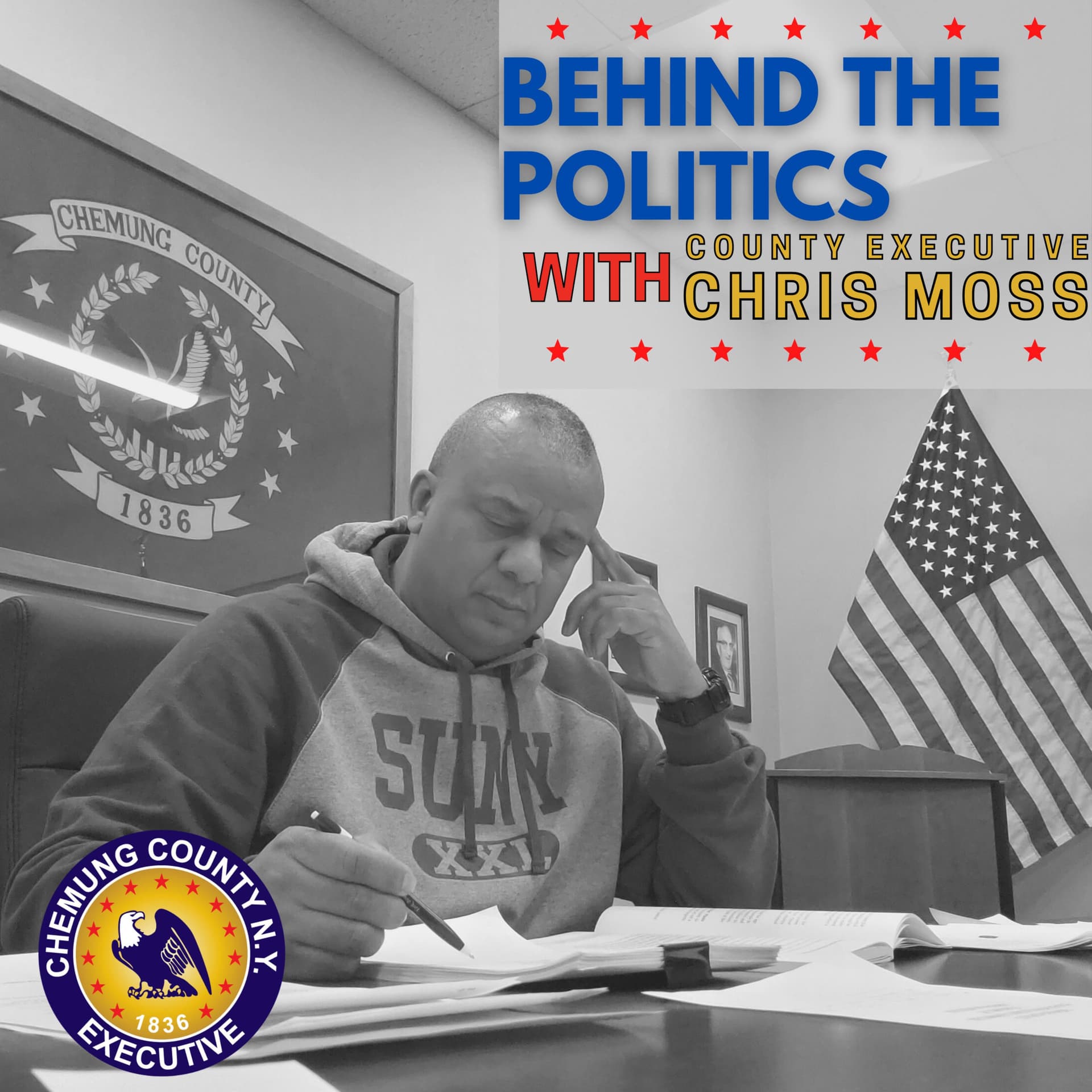 Behind the Politics with County Executive Chris Moss - Podcasts