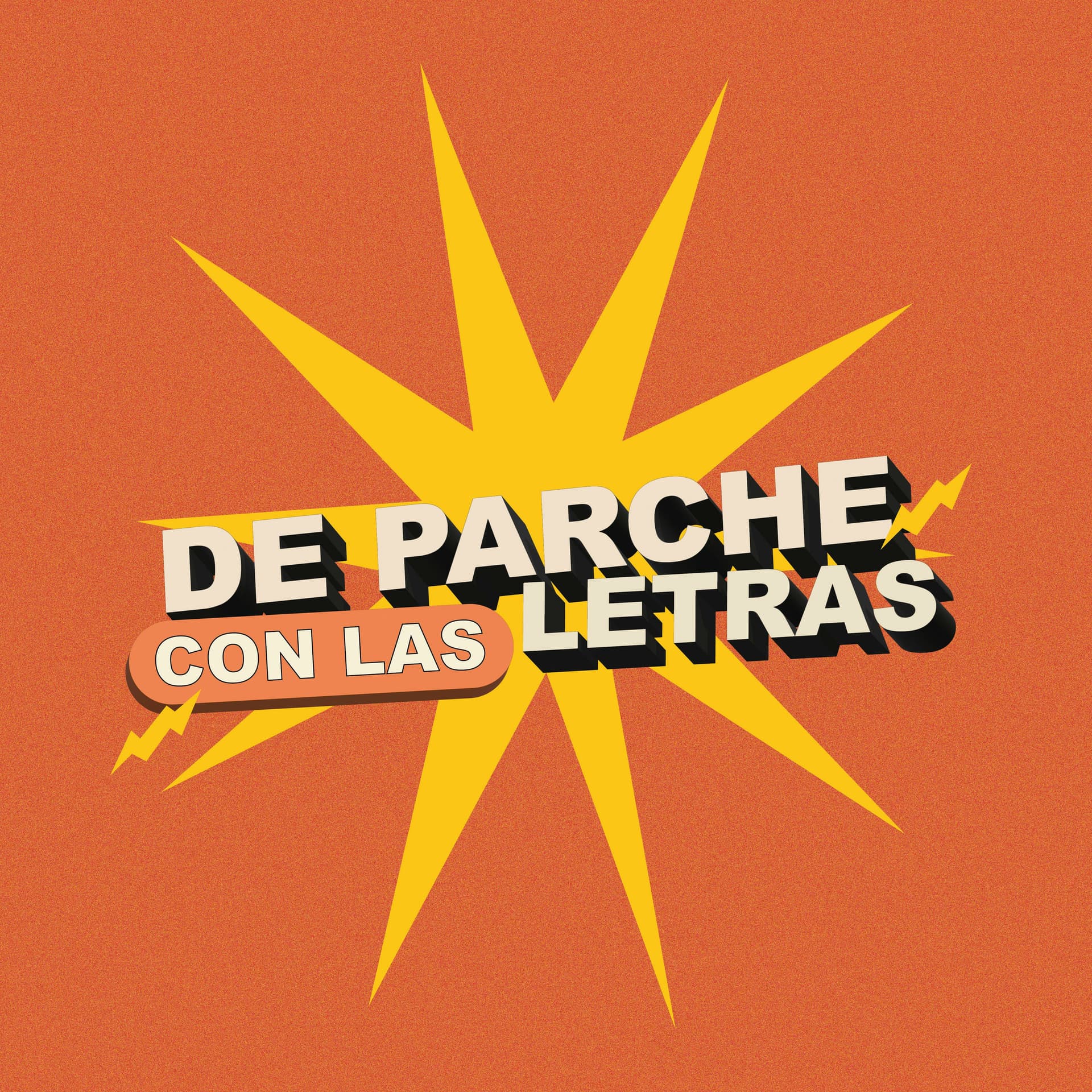 De parche con las letras - Podcasts