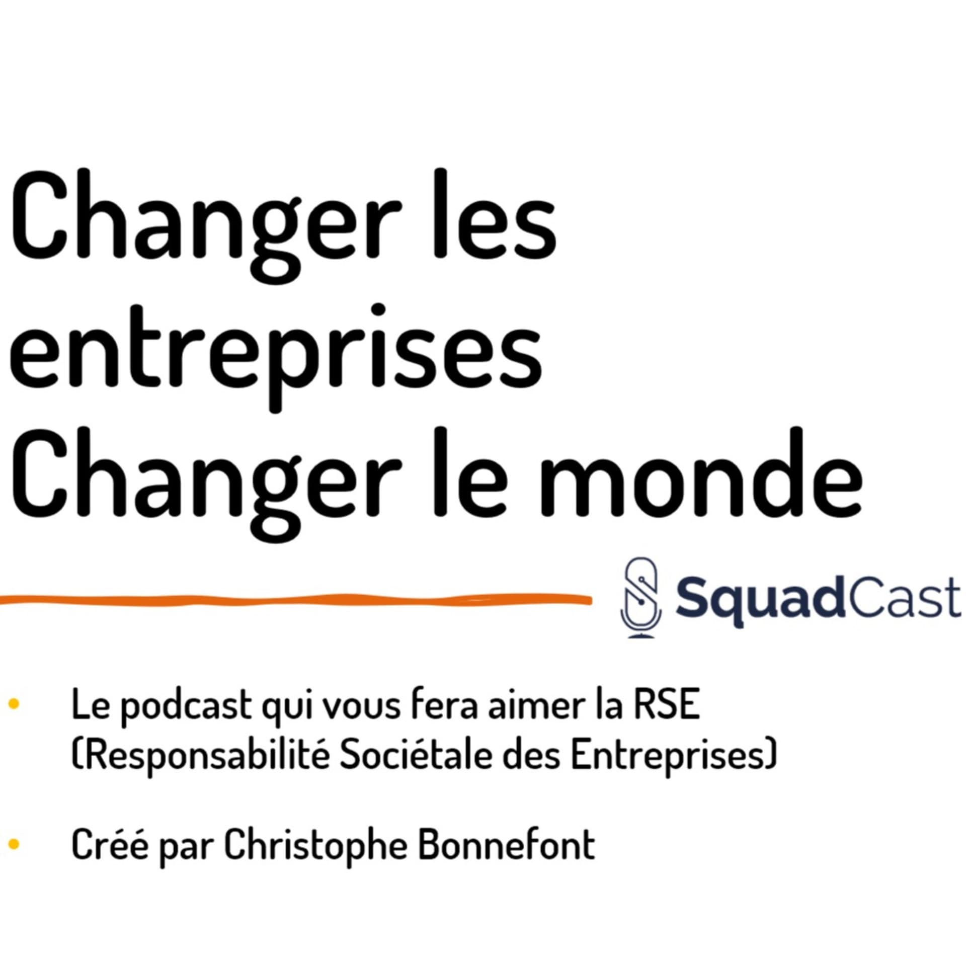 Changer les entreprises Changer le monde par Christophe Bonnefont - RSE et Compagnie - Podcasts