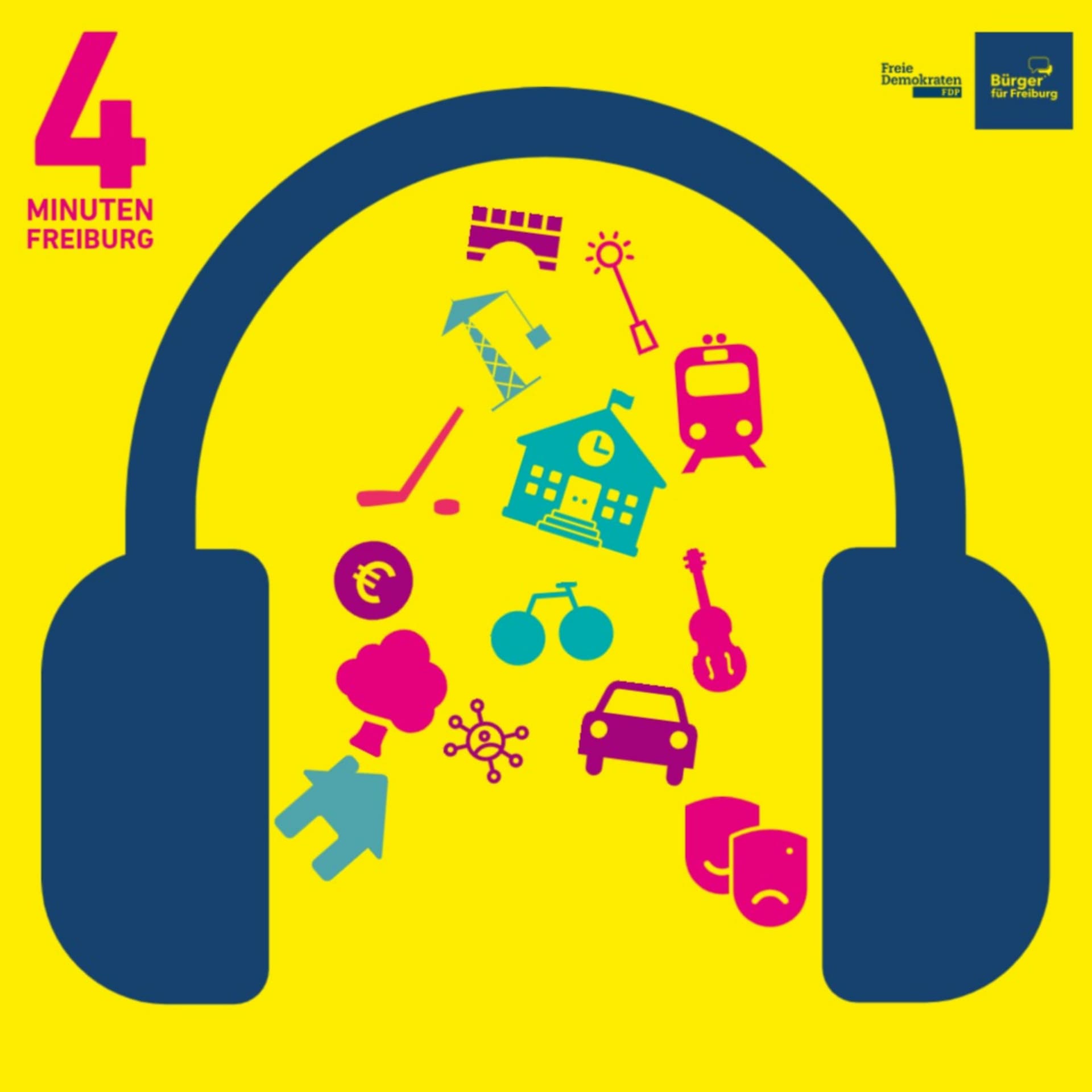 Vier Minuten Freiburg – FDP&BFF im Rat - Podcasts