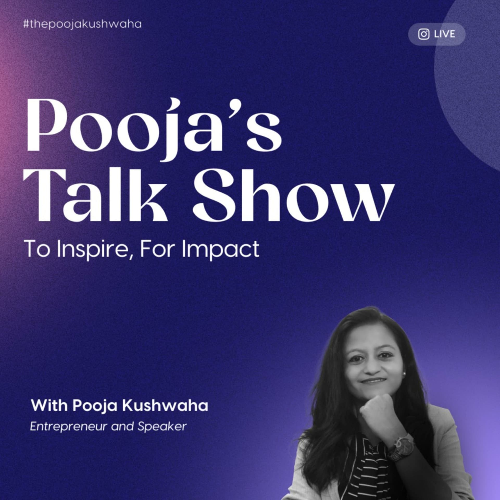 Pooja's Talk Show - Podcasts